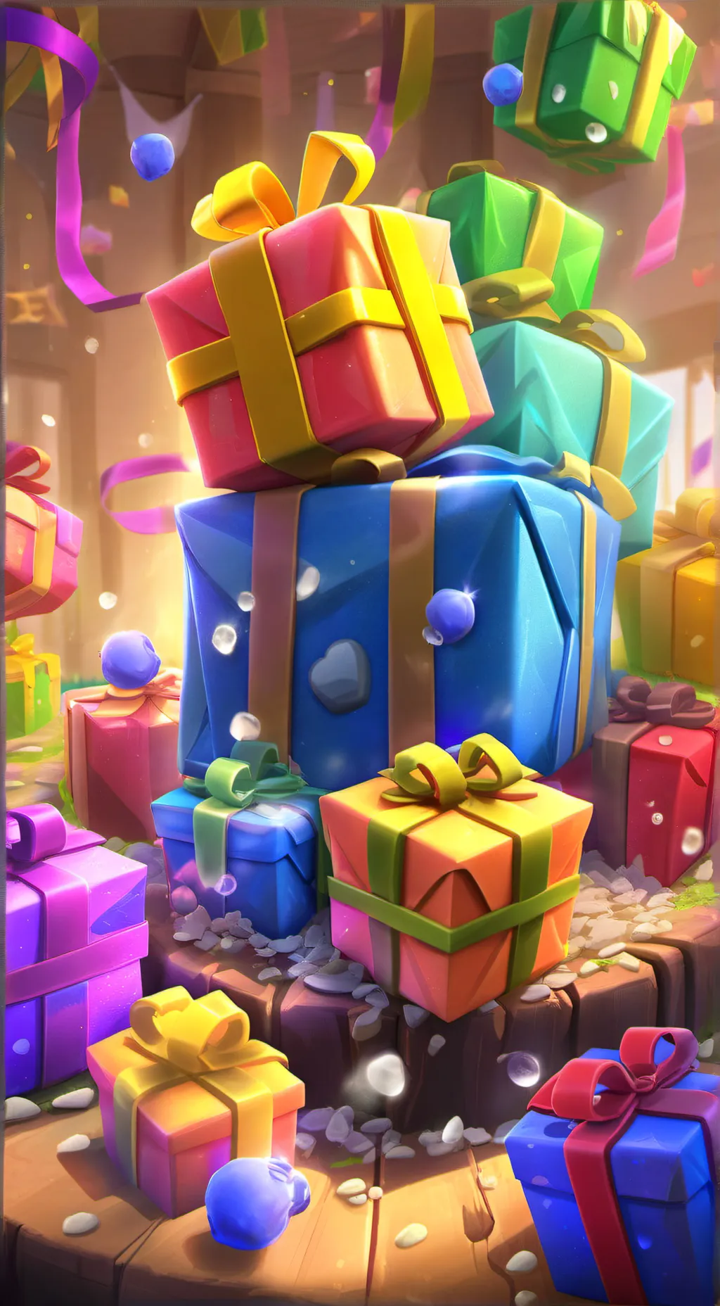 ai character: GIFT!!! background