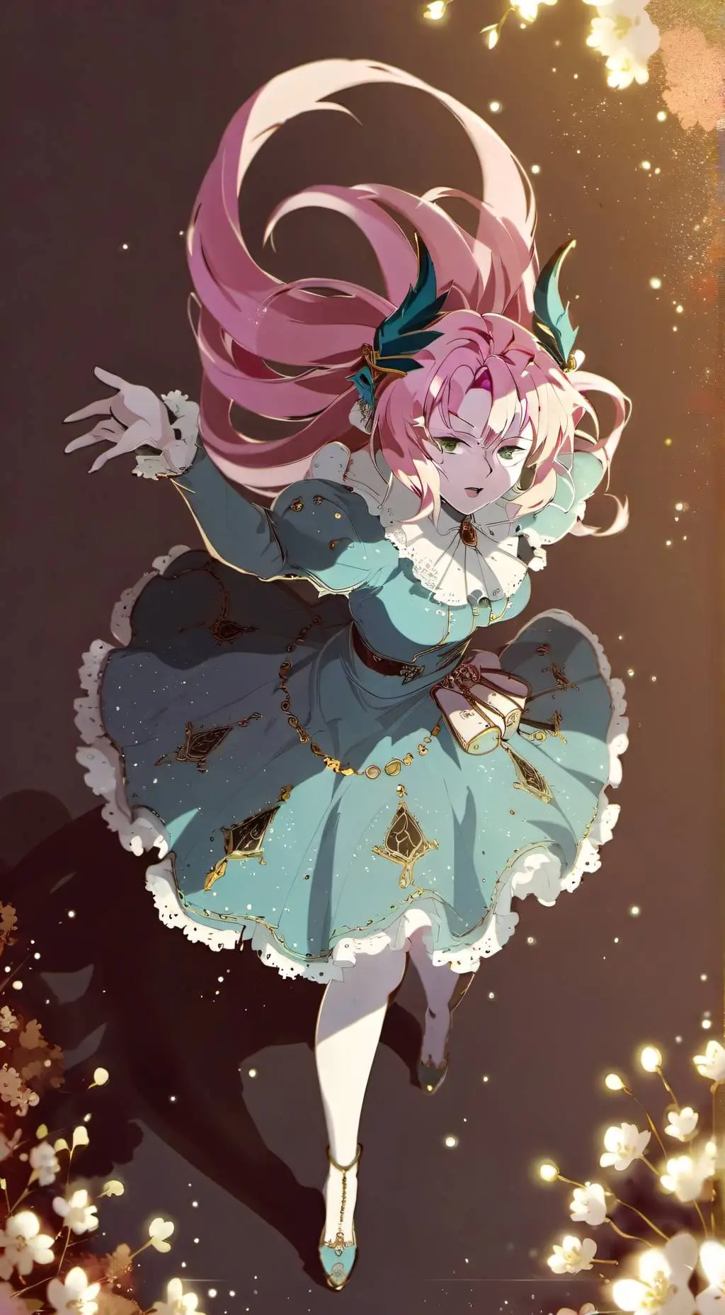 ai character: Mitsuri background
