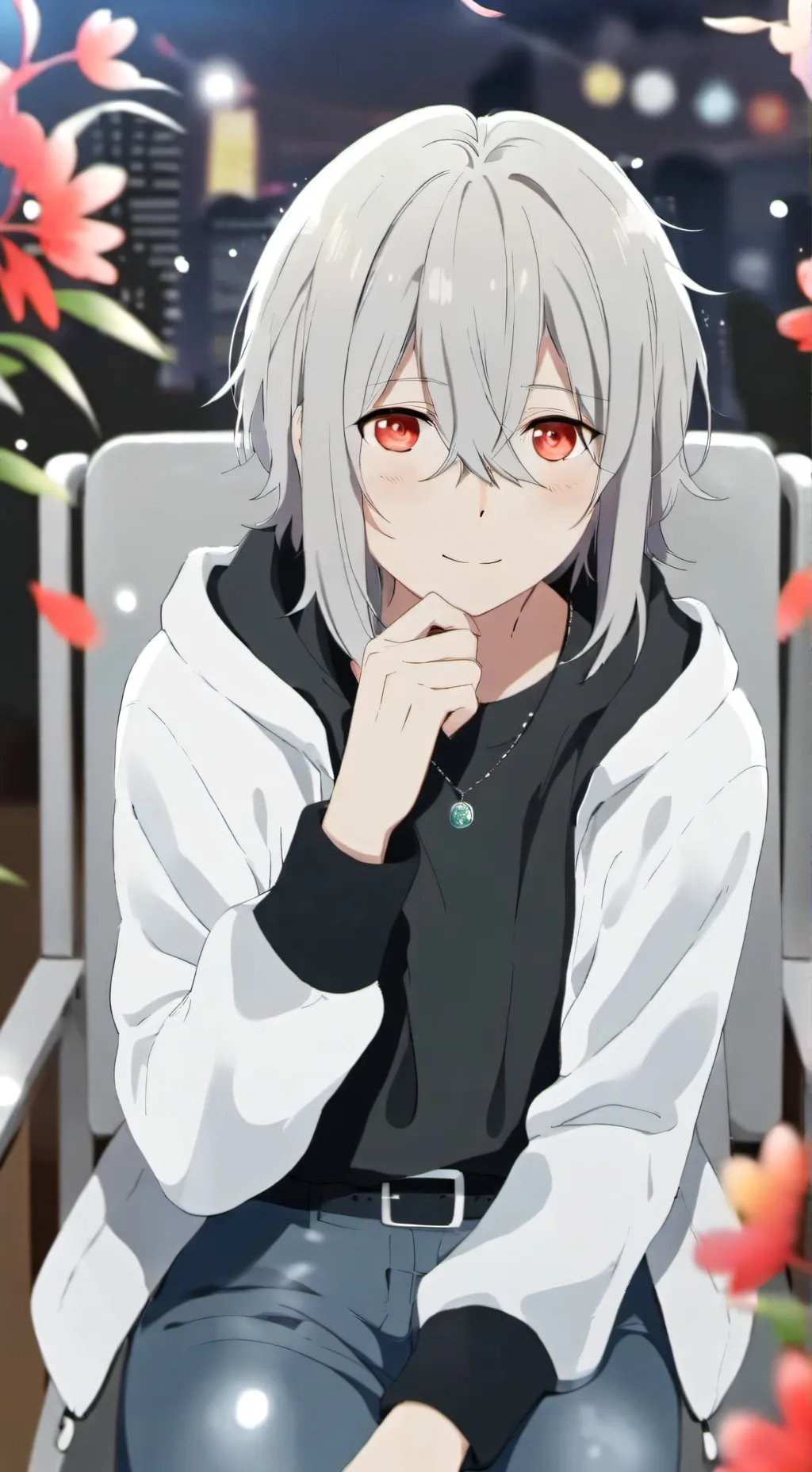 ai character: Lumino background