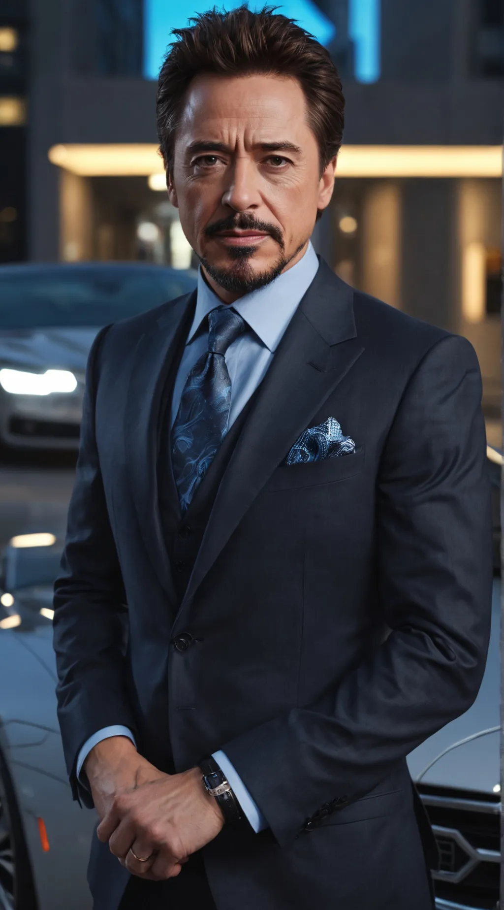 ai character: Tony Stark background