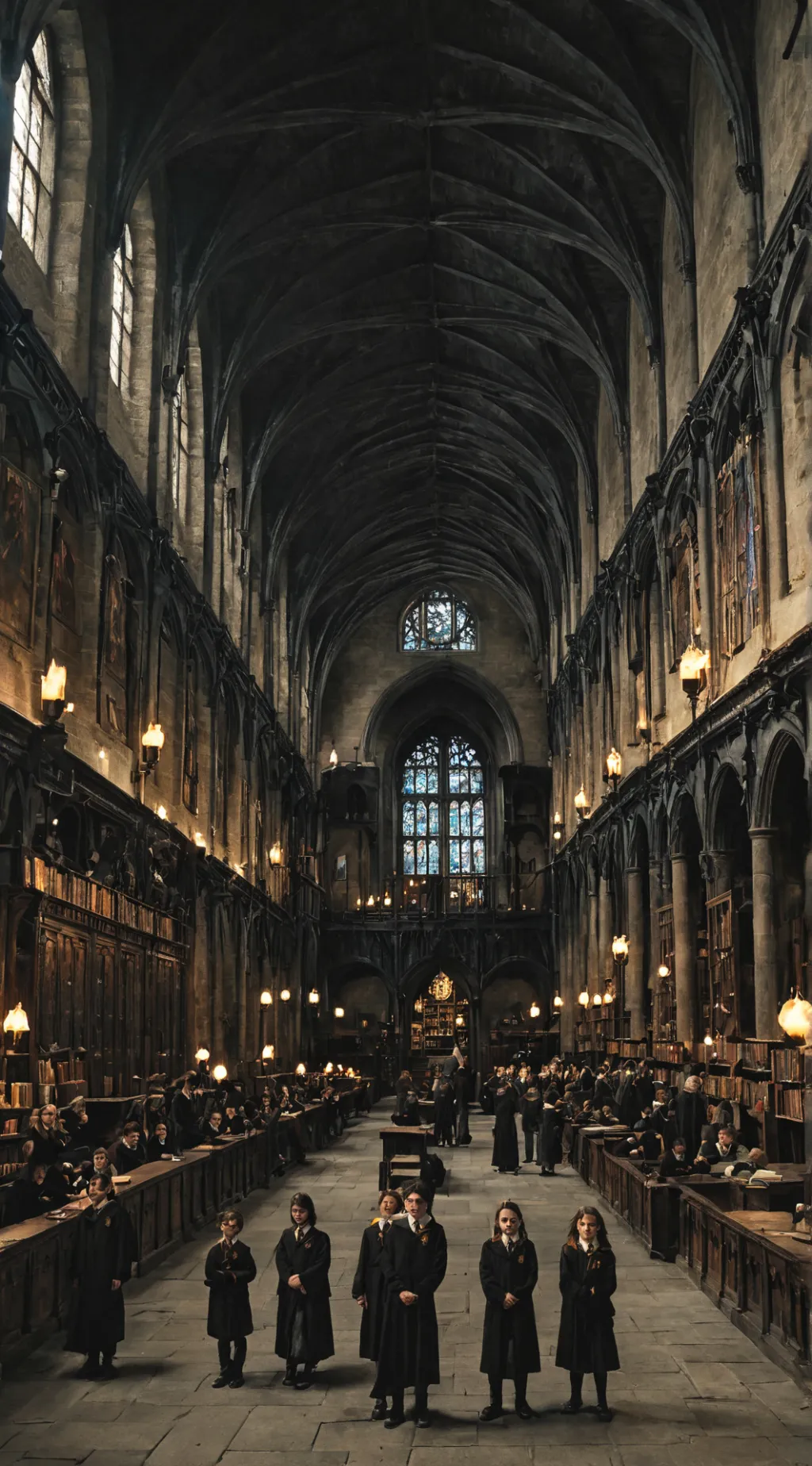 ai character: harry potter guys! background