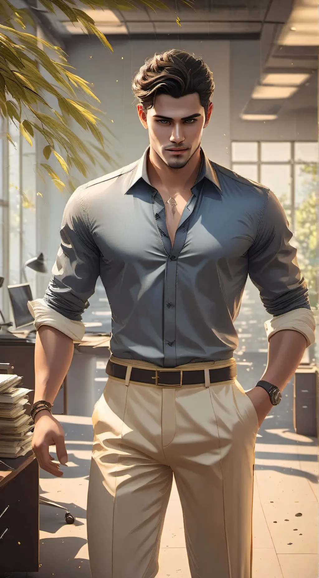 ai character: Michael Summers background