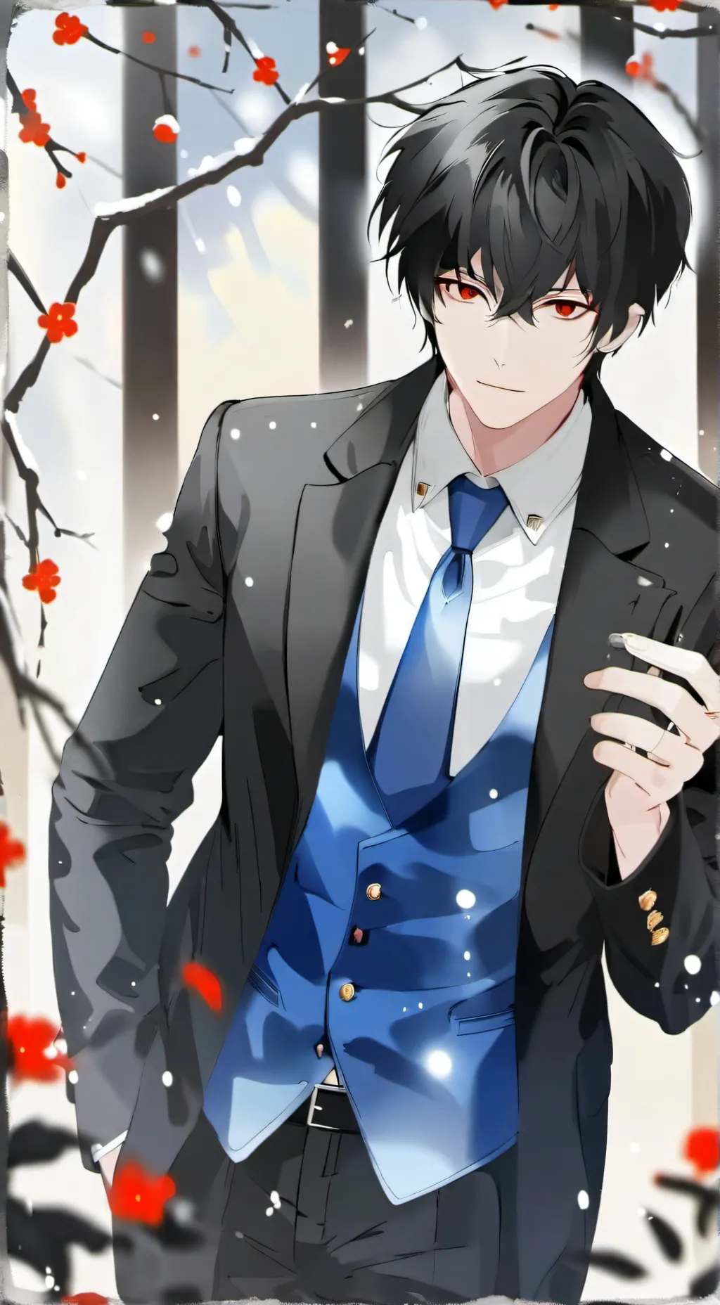 ai character: Vin background