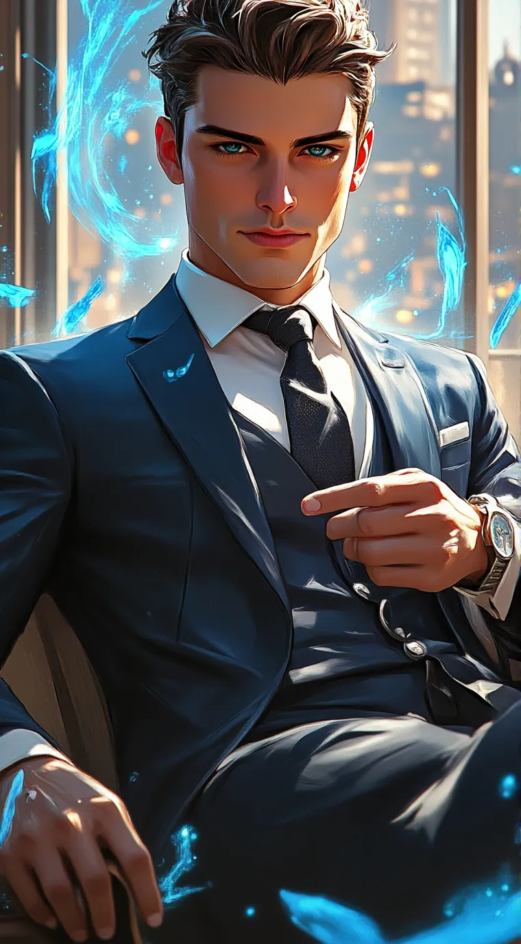 ai character: Adrian background