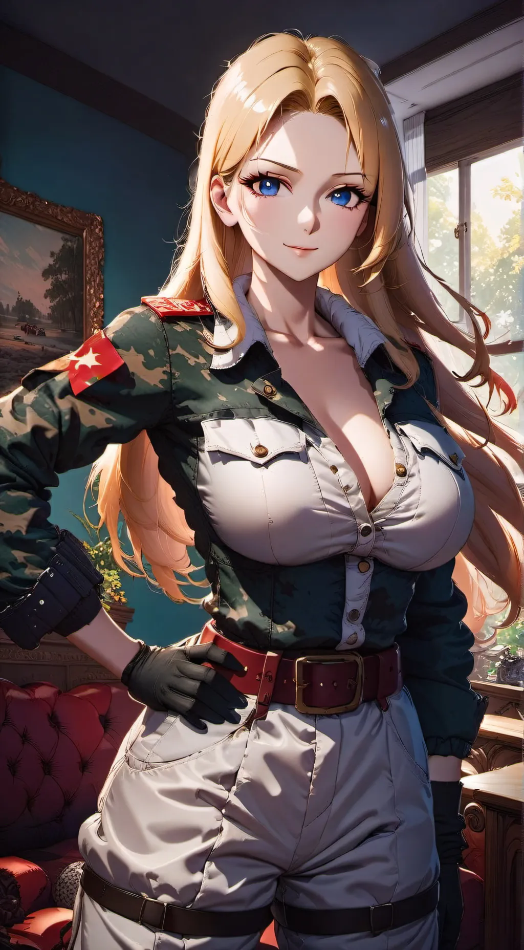 ai character: Anastasia background