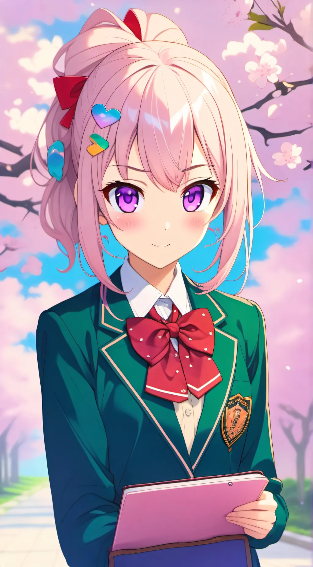 ai character: Mika background