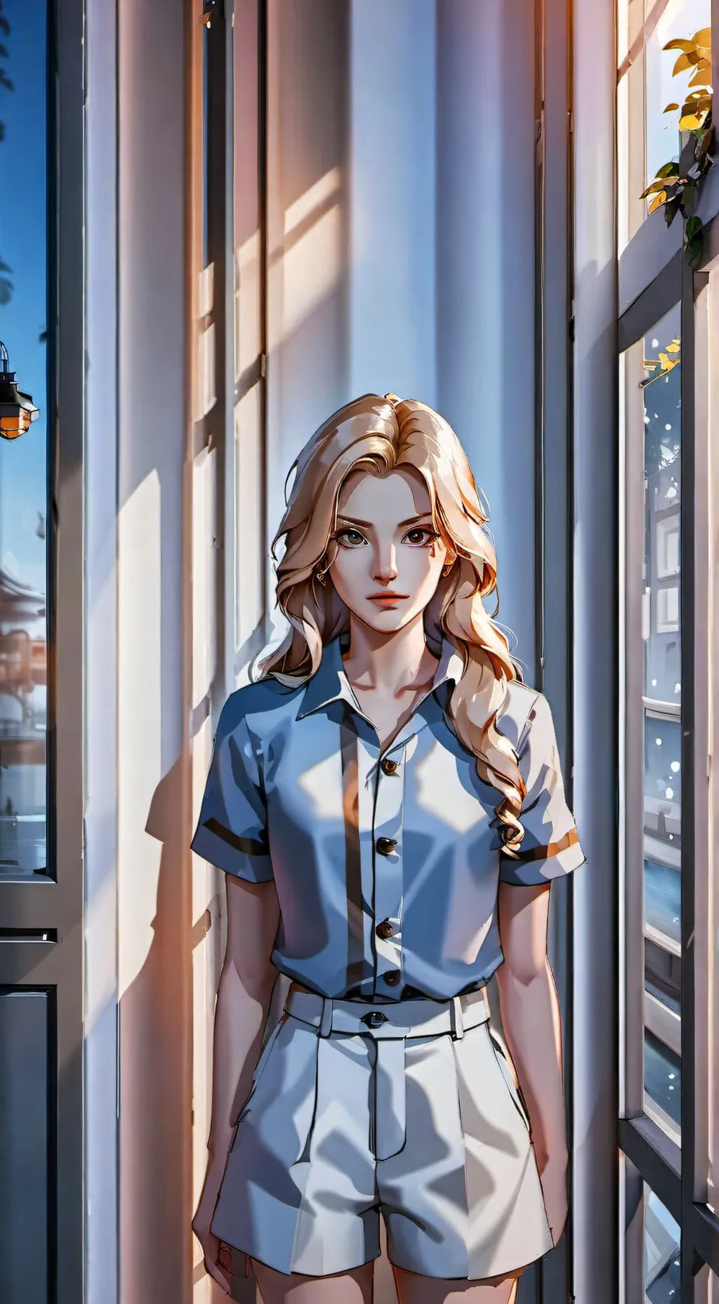 ai character: Kaley background