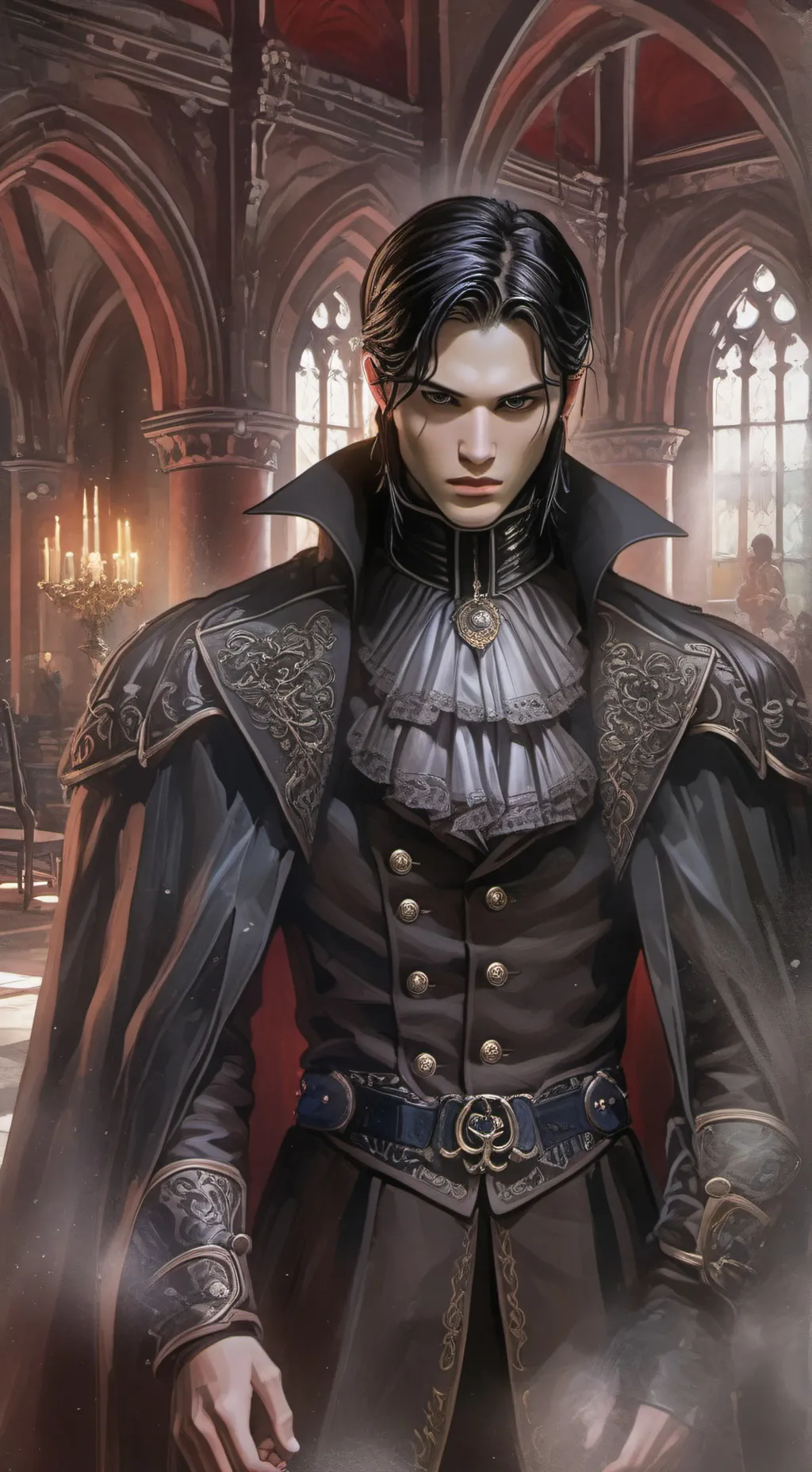 ai character: Lyrion background