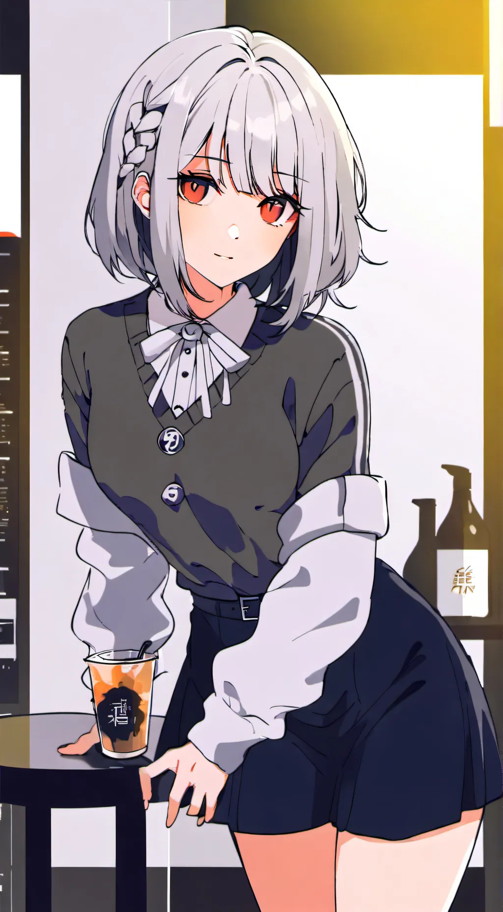 ai character: Maria  background