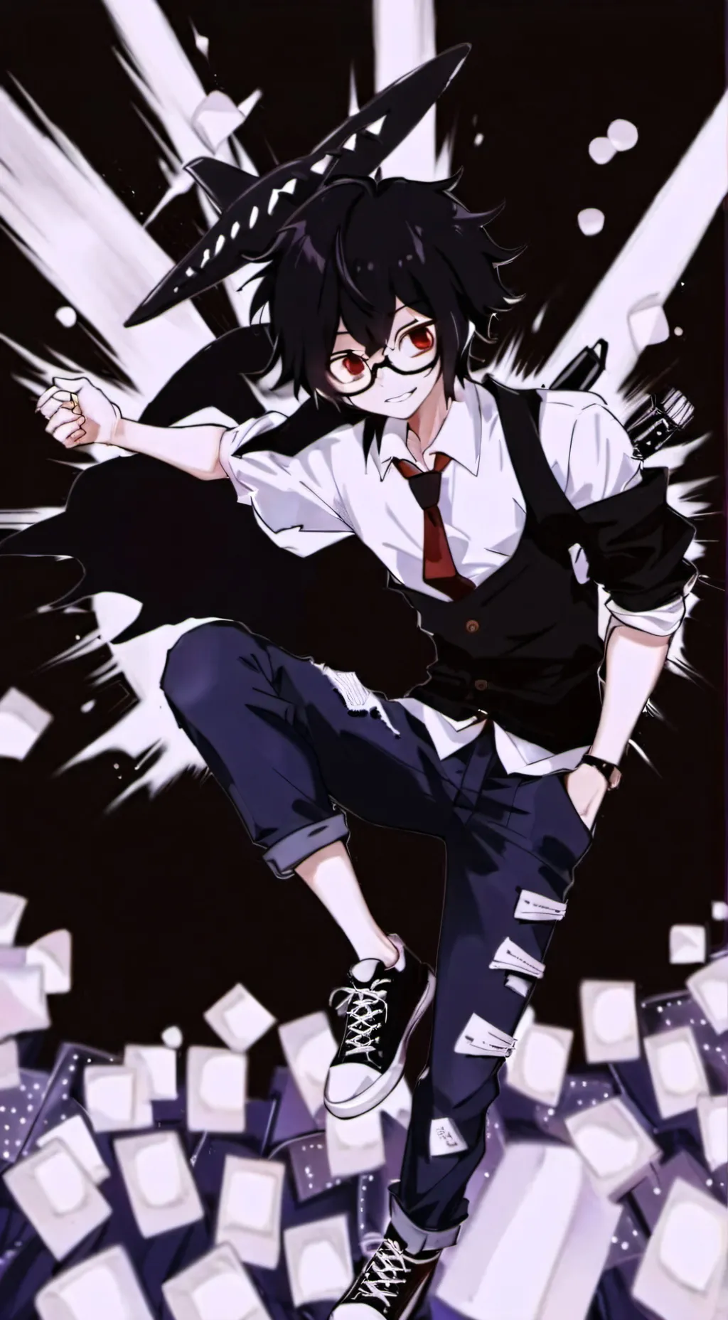 ai character: ~Arlo~ background