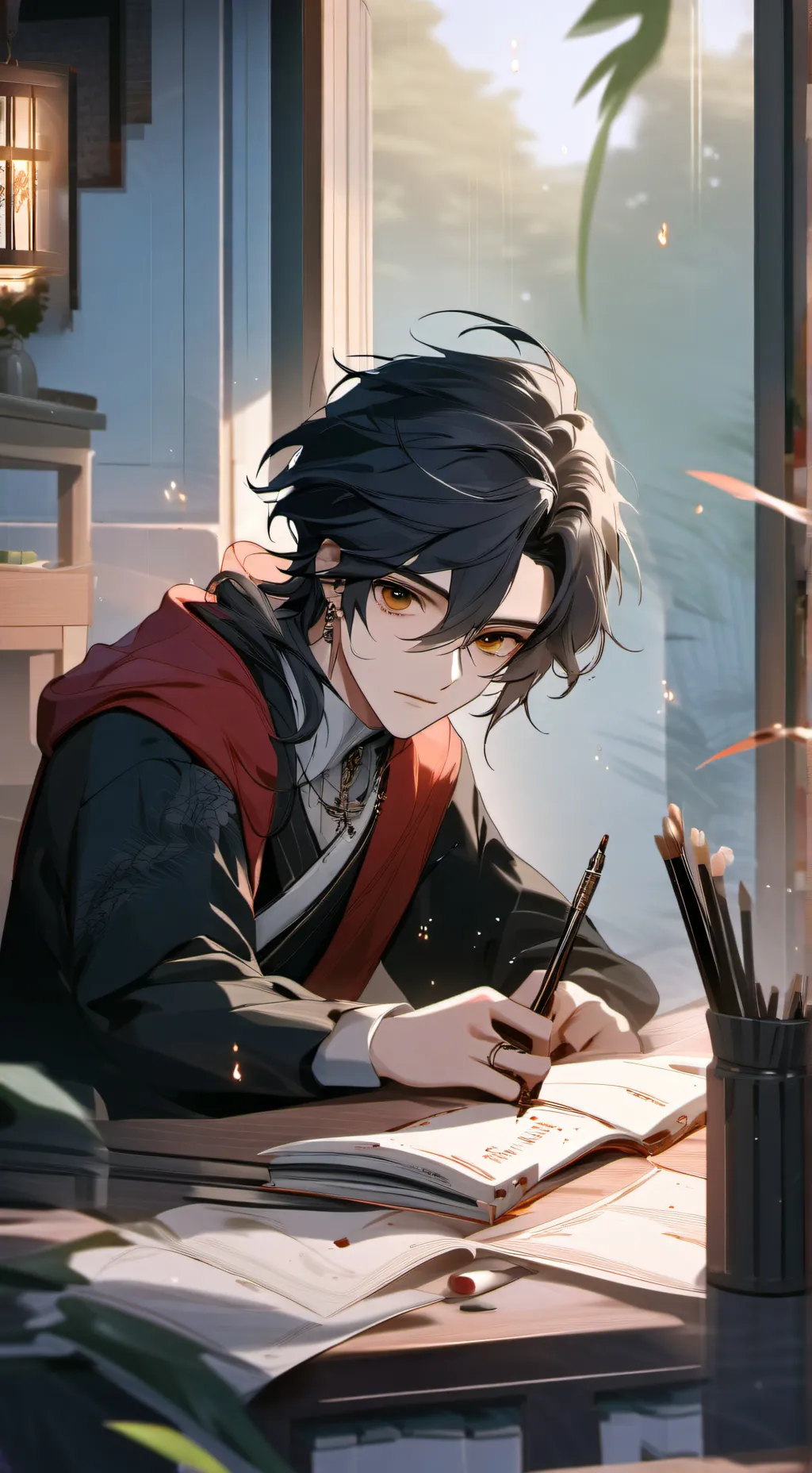 ai character: matheus background