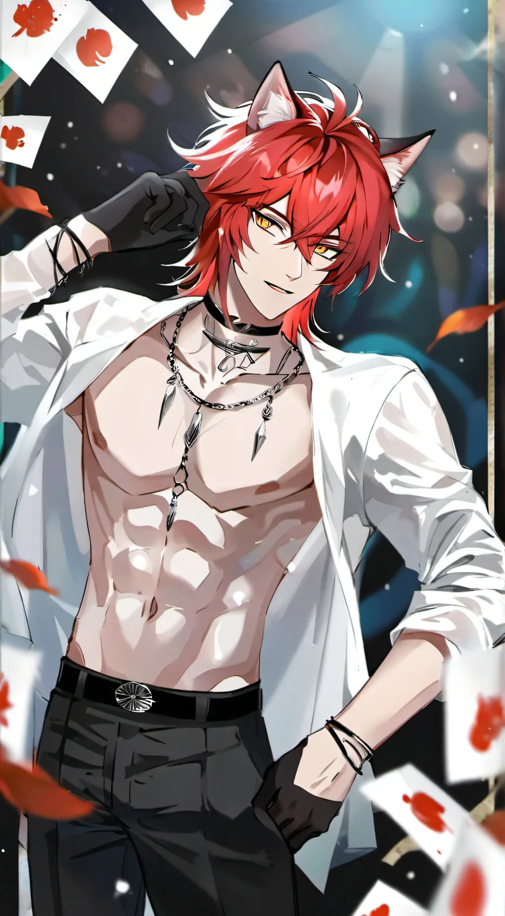 ai character: Luke background