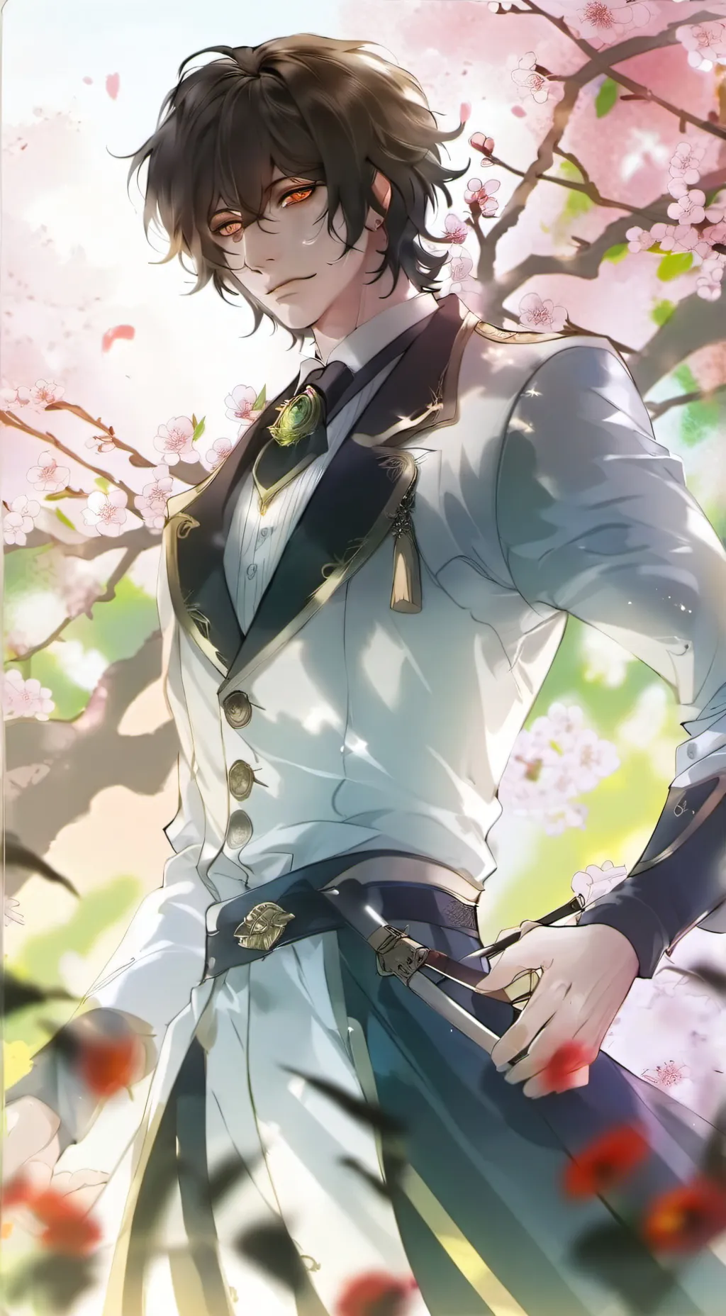 ai character: Dazai angst background