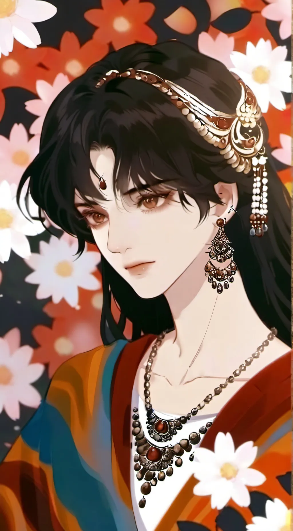 ai character: (Sun) background