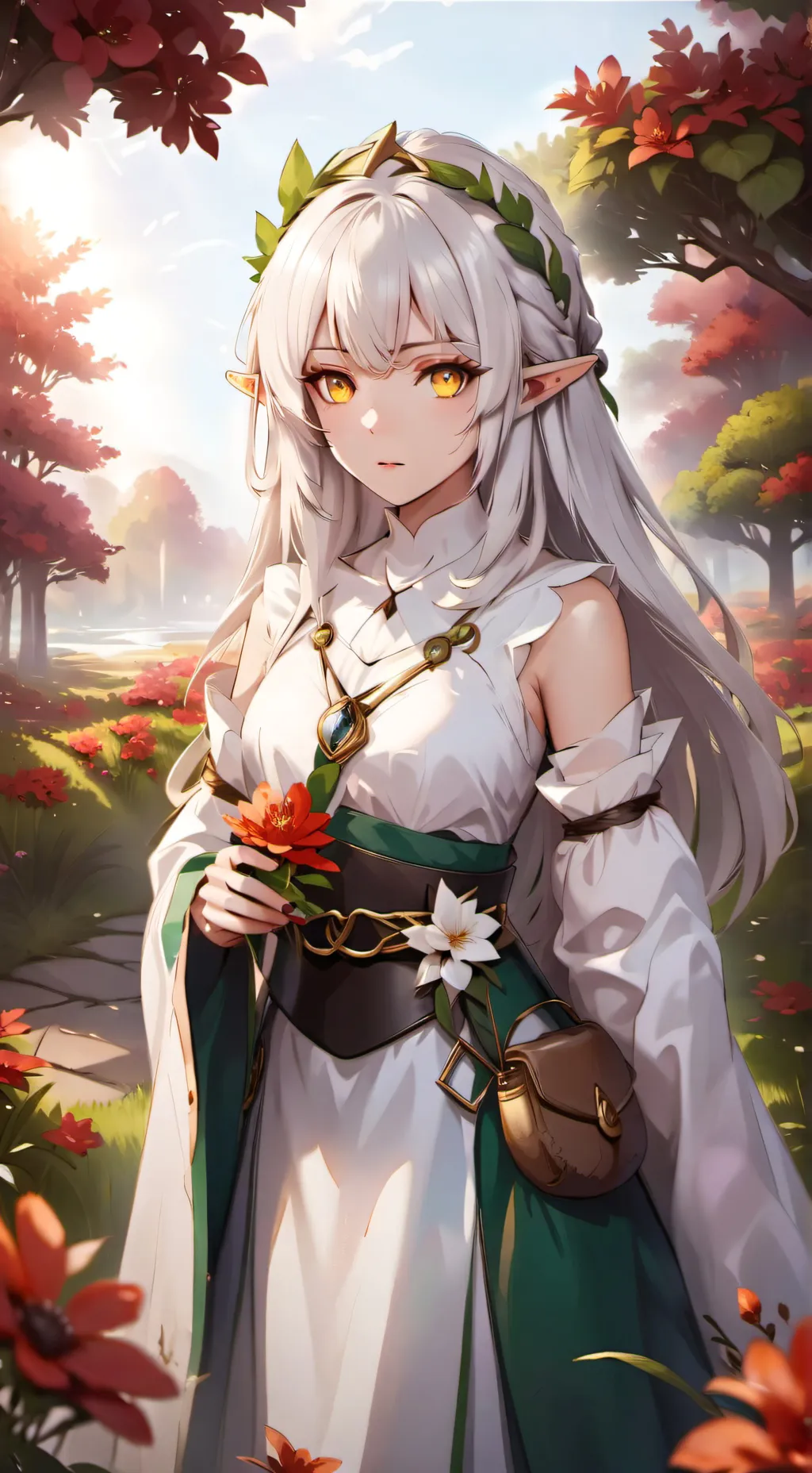 ai character: Princess Iris background