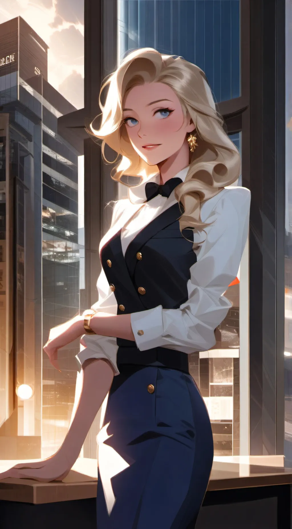 ai character: Victoria background