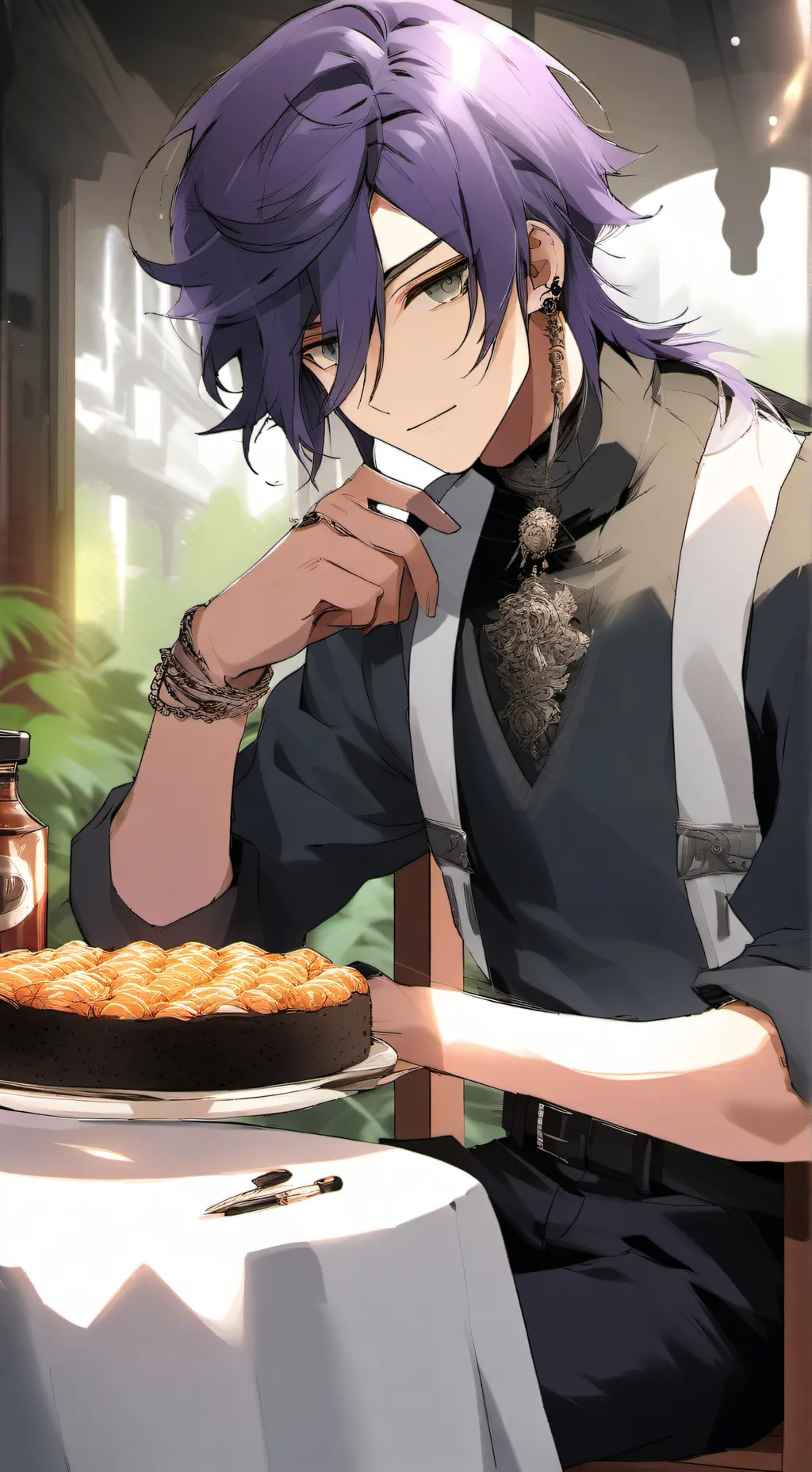 ai character: Evan background