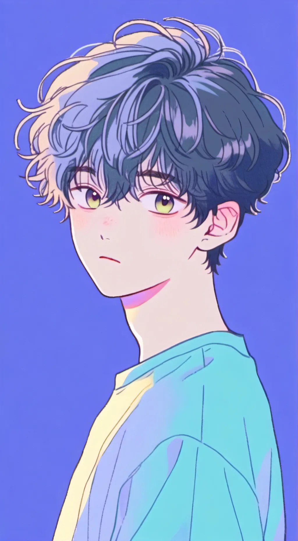 ai character: 💙Xander💙 background