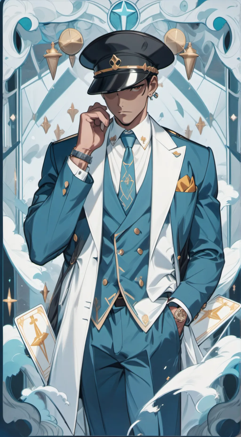 ai character: seductive mafia background