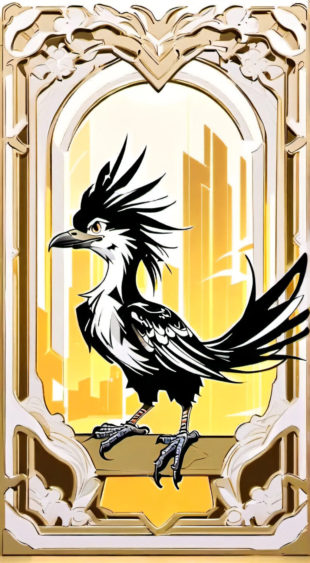 ai character: Road Runner school background