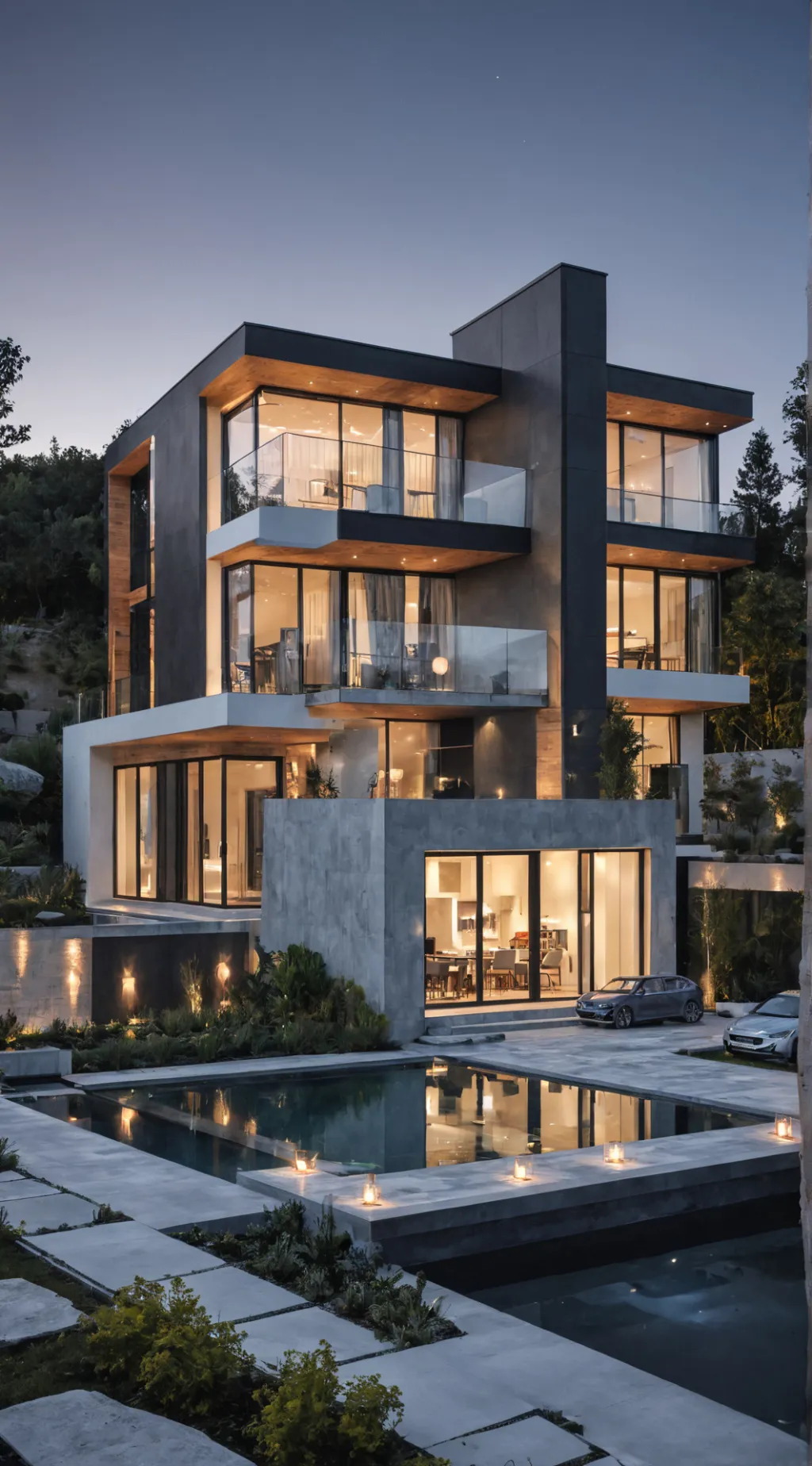 ai character: family life. background