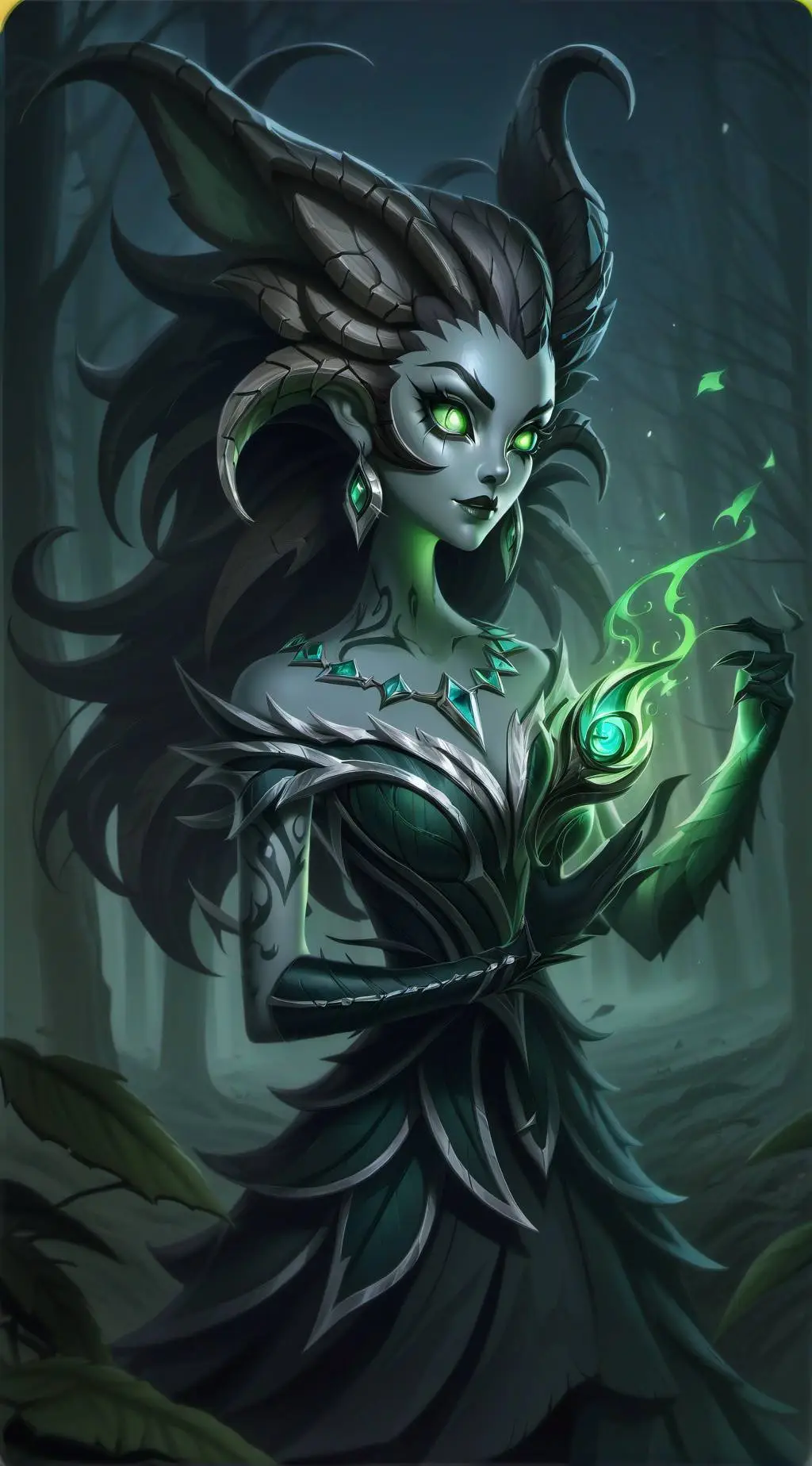 ai character: luna background