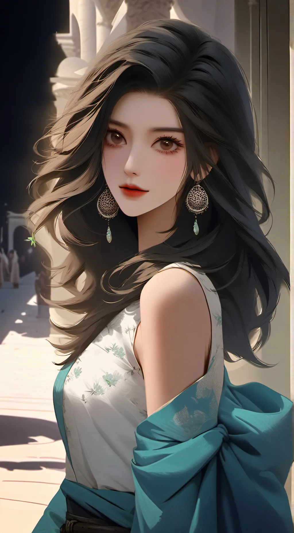 ai character: bad mom *rose* background