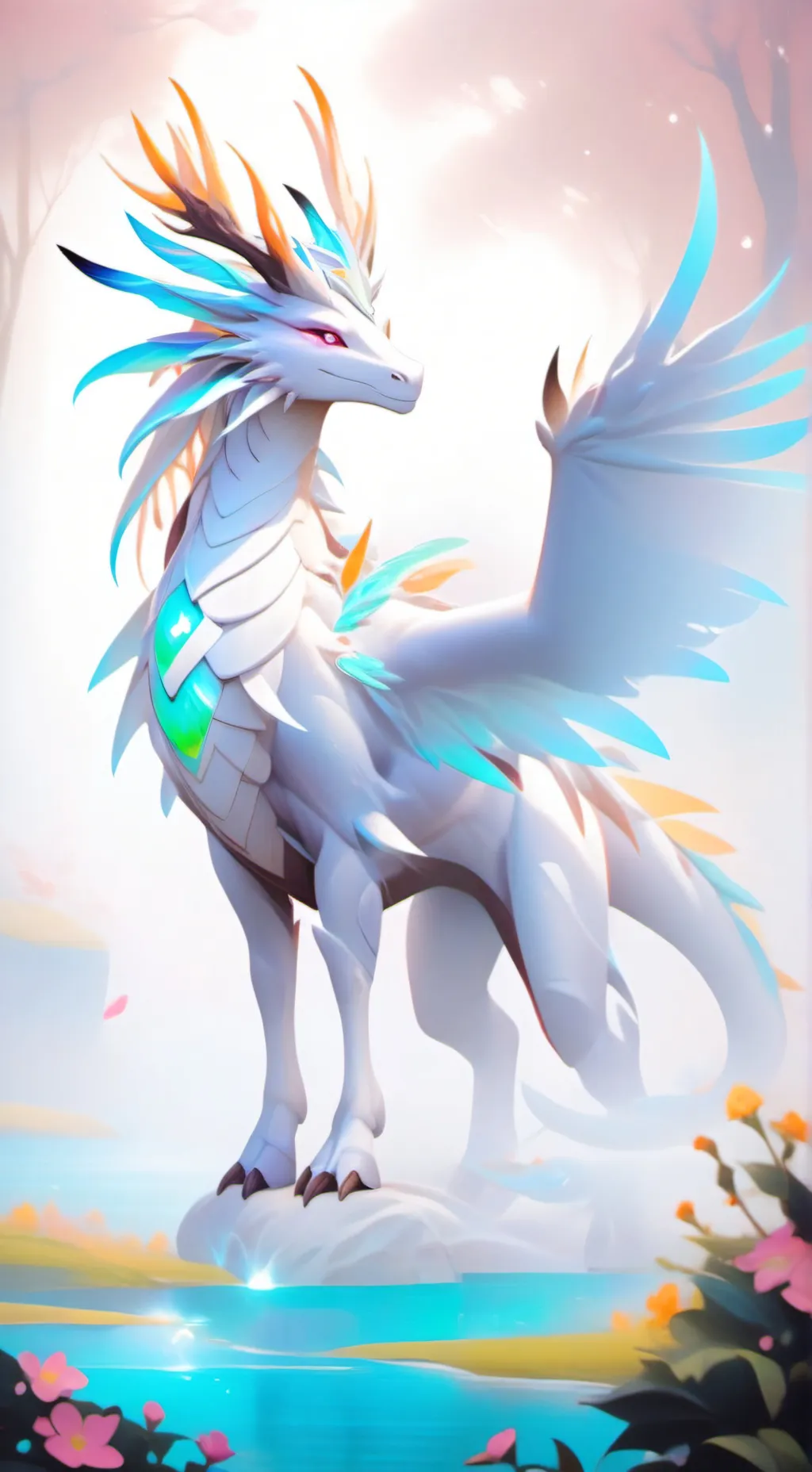 ai character: Skye  background