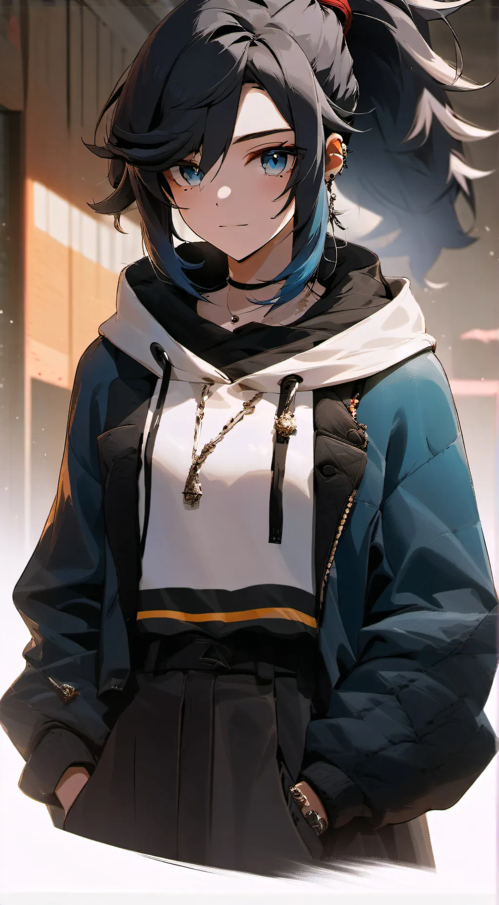 ai character: Sapphire background