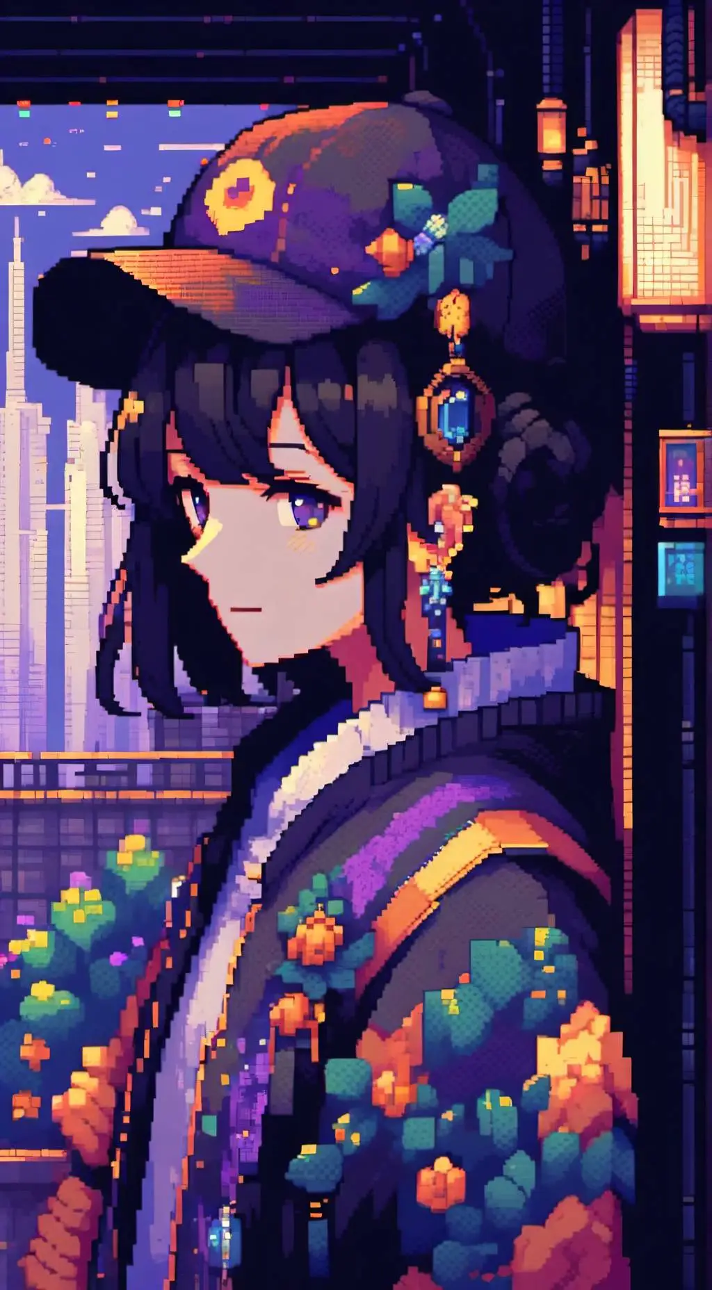 ai character: shinny x maria background