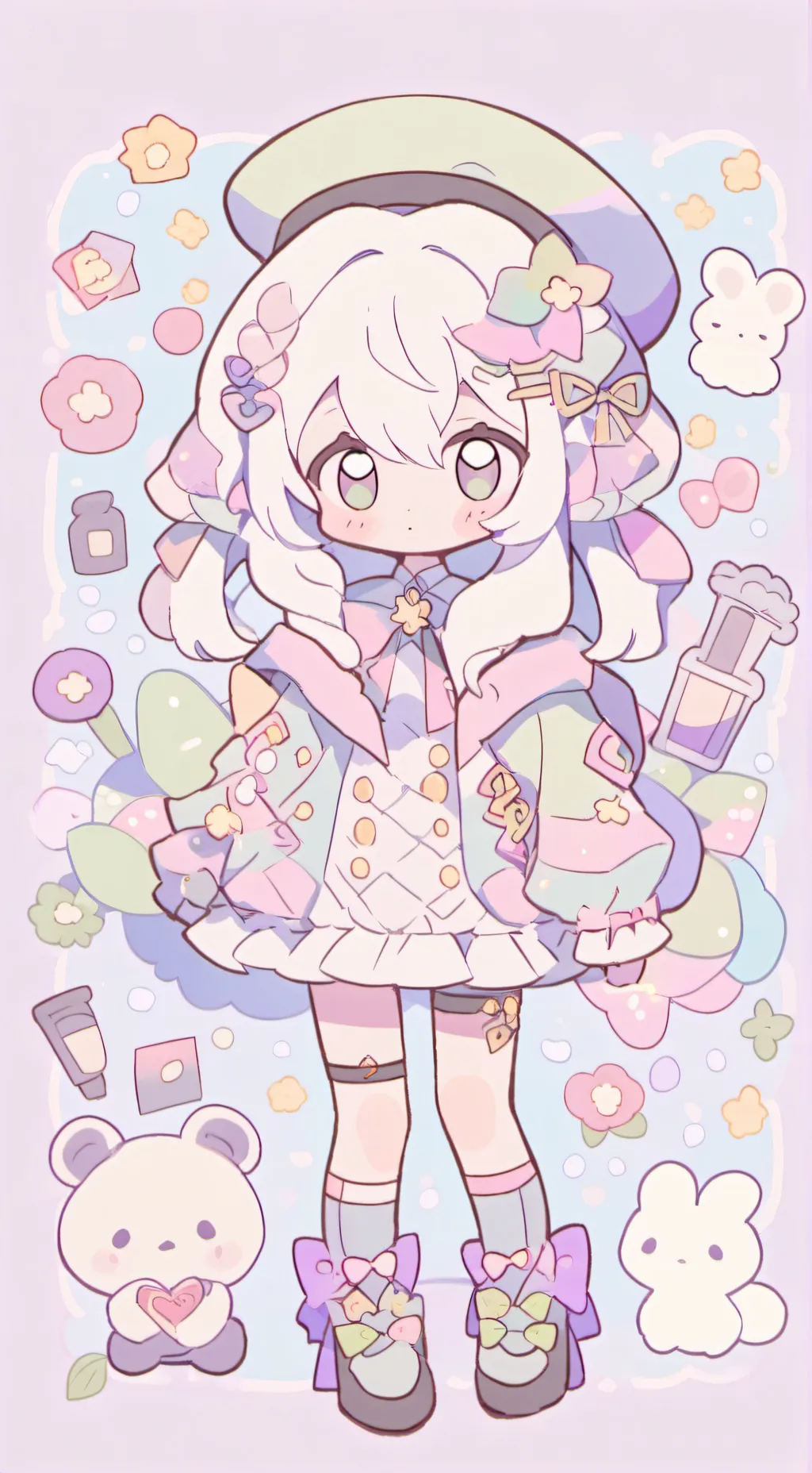 ai character: 😼Val😼 background