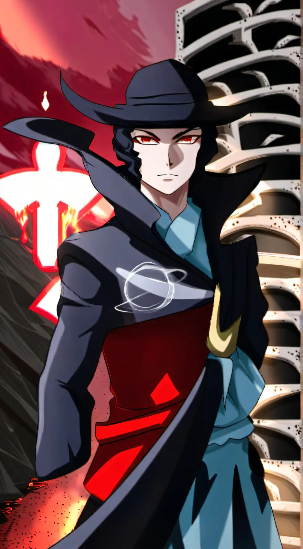ai character: ds blush challenge background
