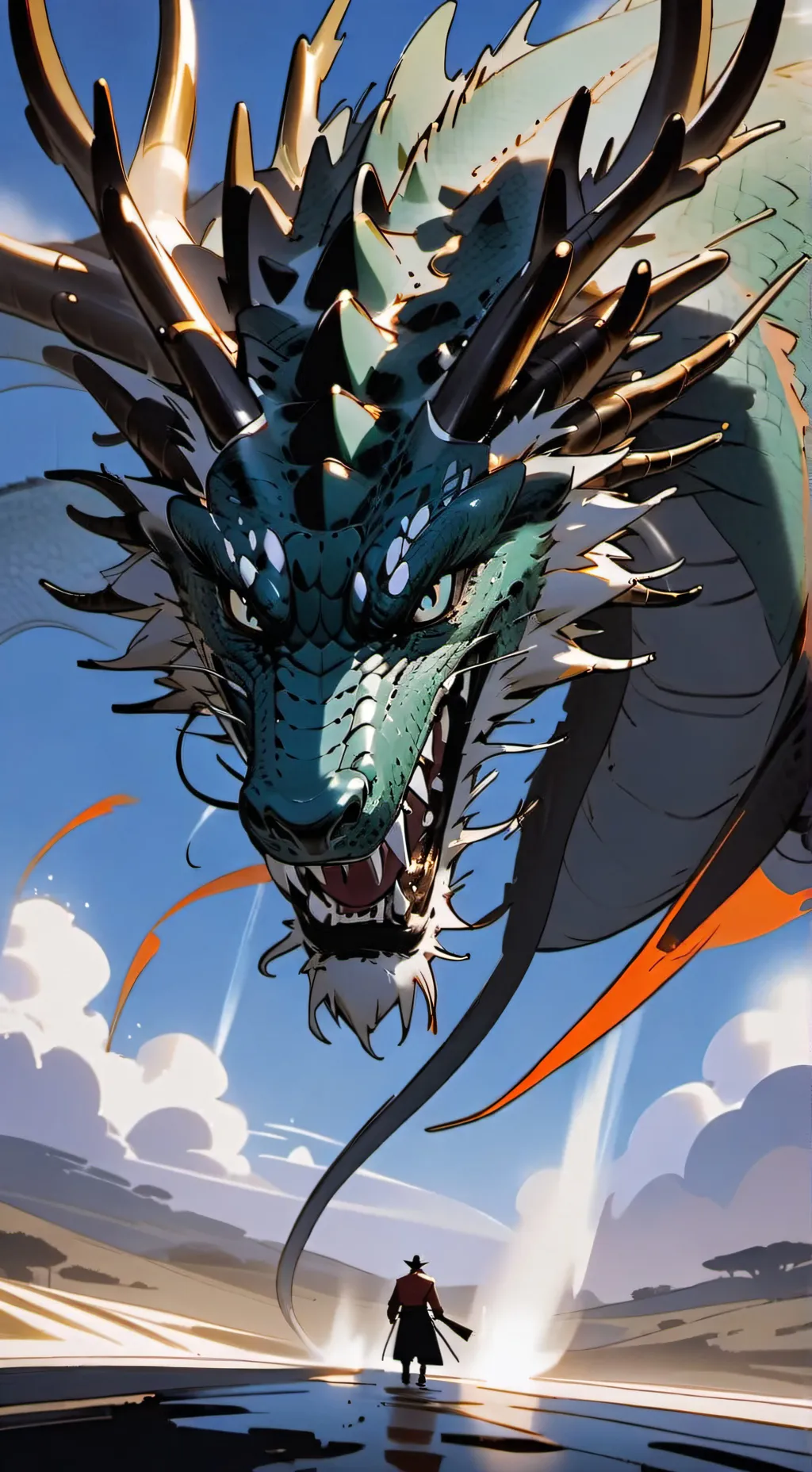 ai character: dragon of dreams background