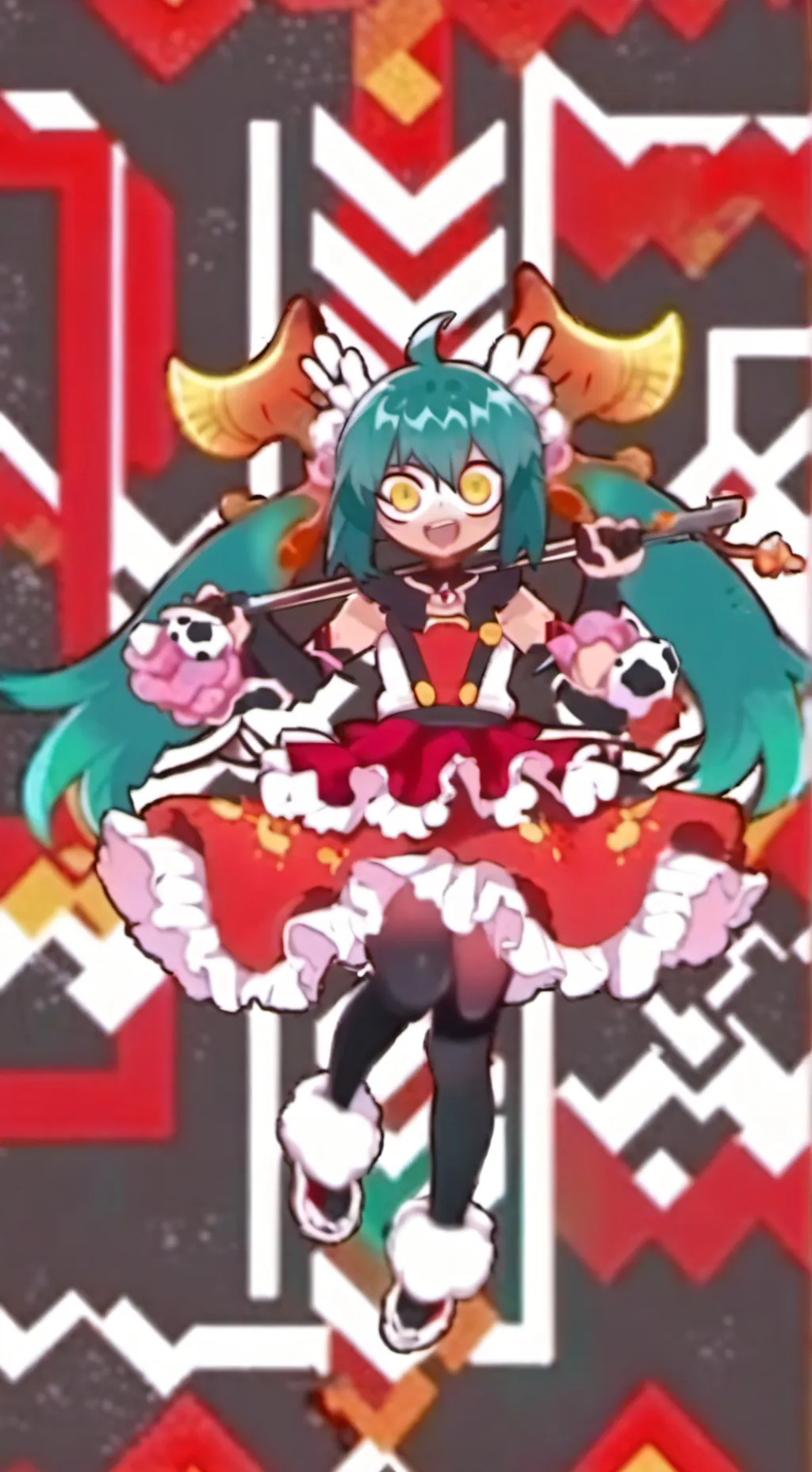 ai character: ROTTEN GIRL!  background