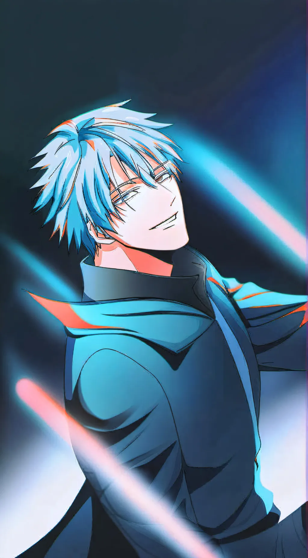 ai character: gojo background