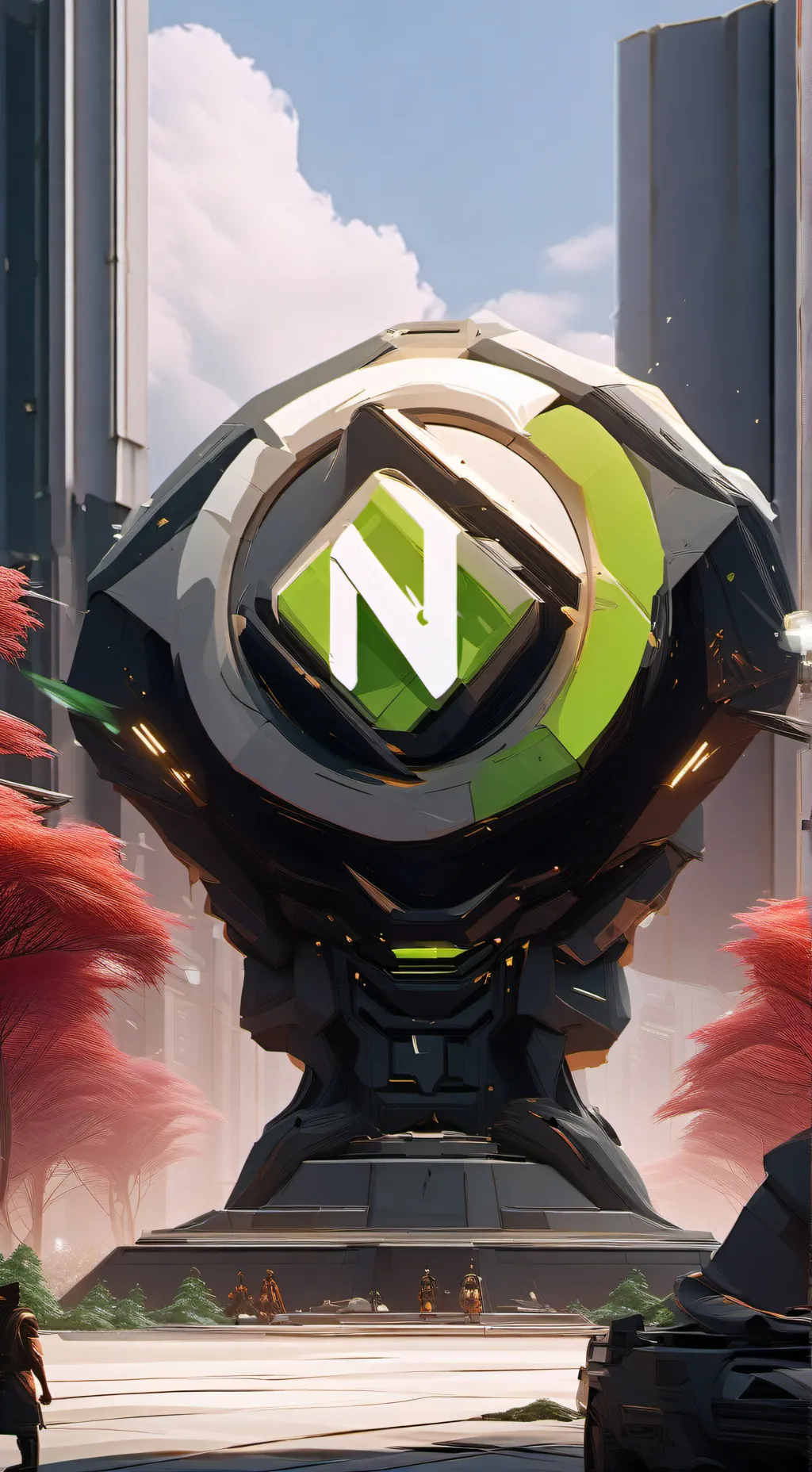 ai character: Nico's nextbots  background