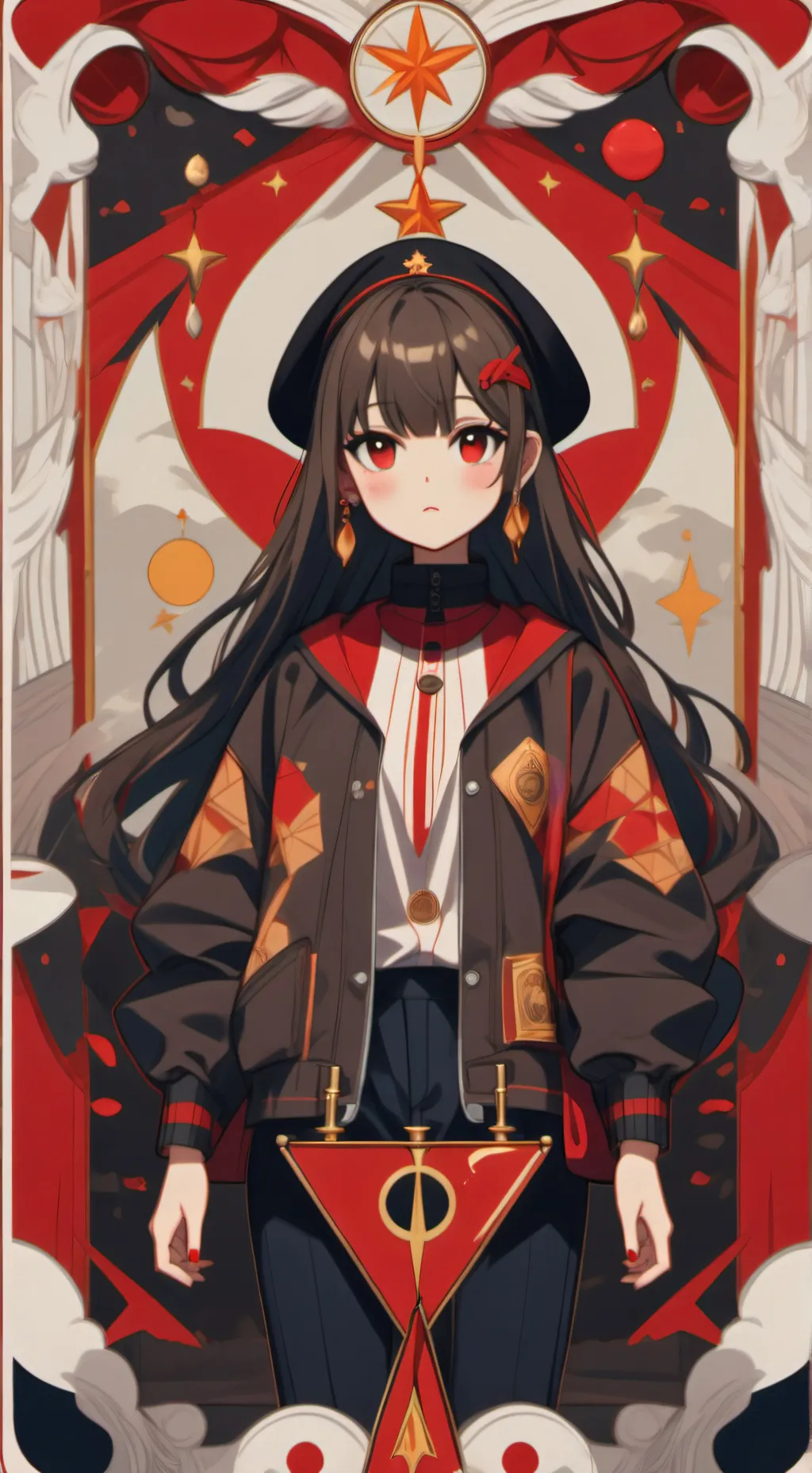 ai character: hermana de Ben  background