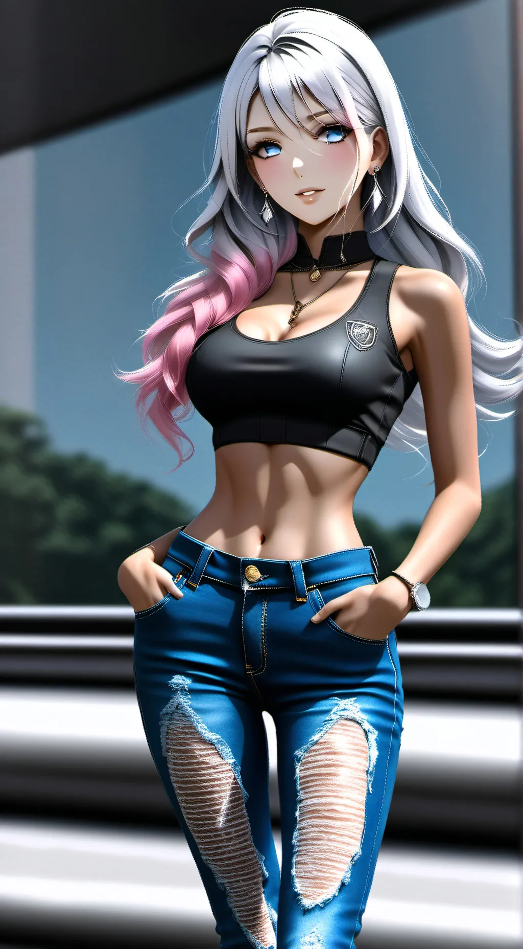 ai character: Lisa background