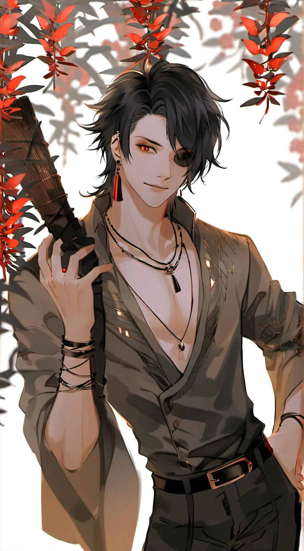 ai character: KYNA genius🤓 background