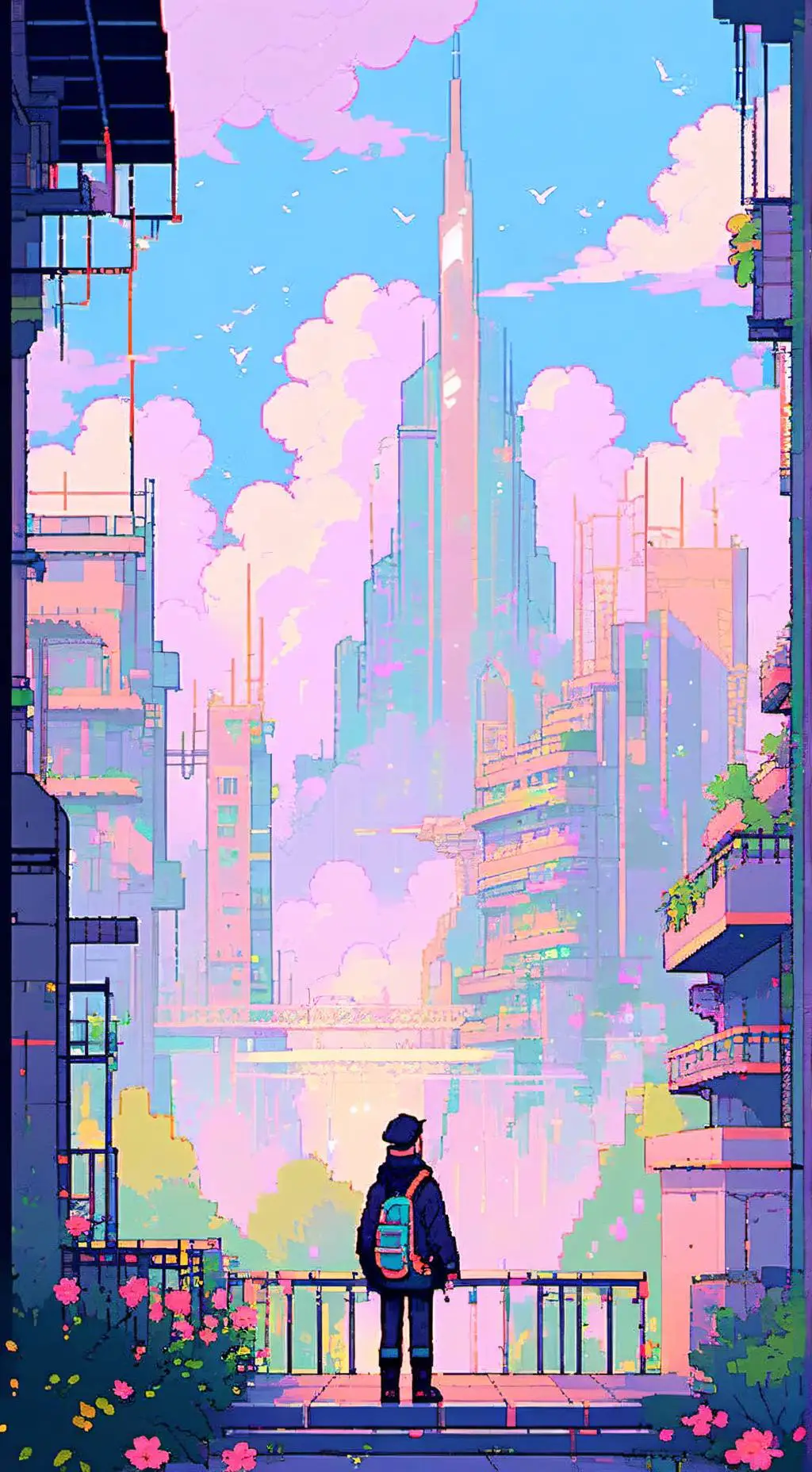 ai character: Dw Again background