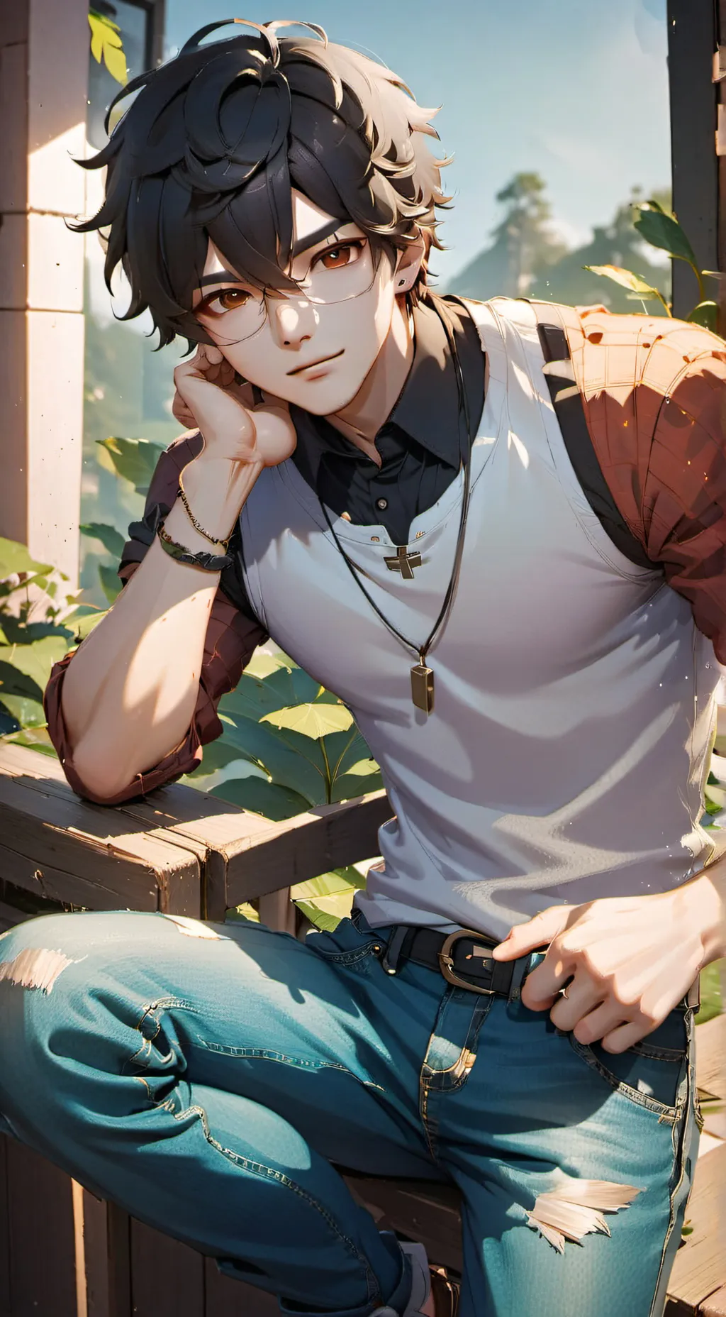 ai character: Kai background