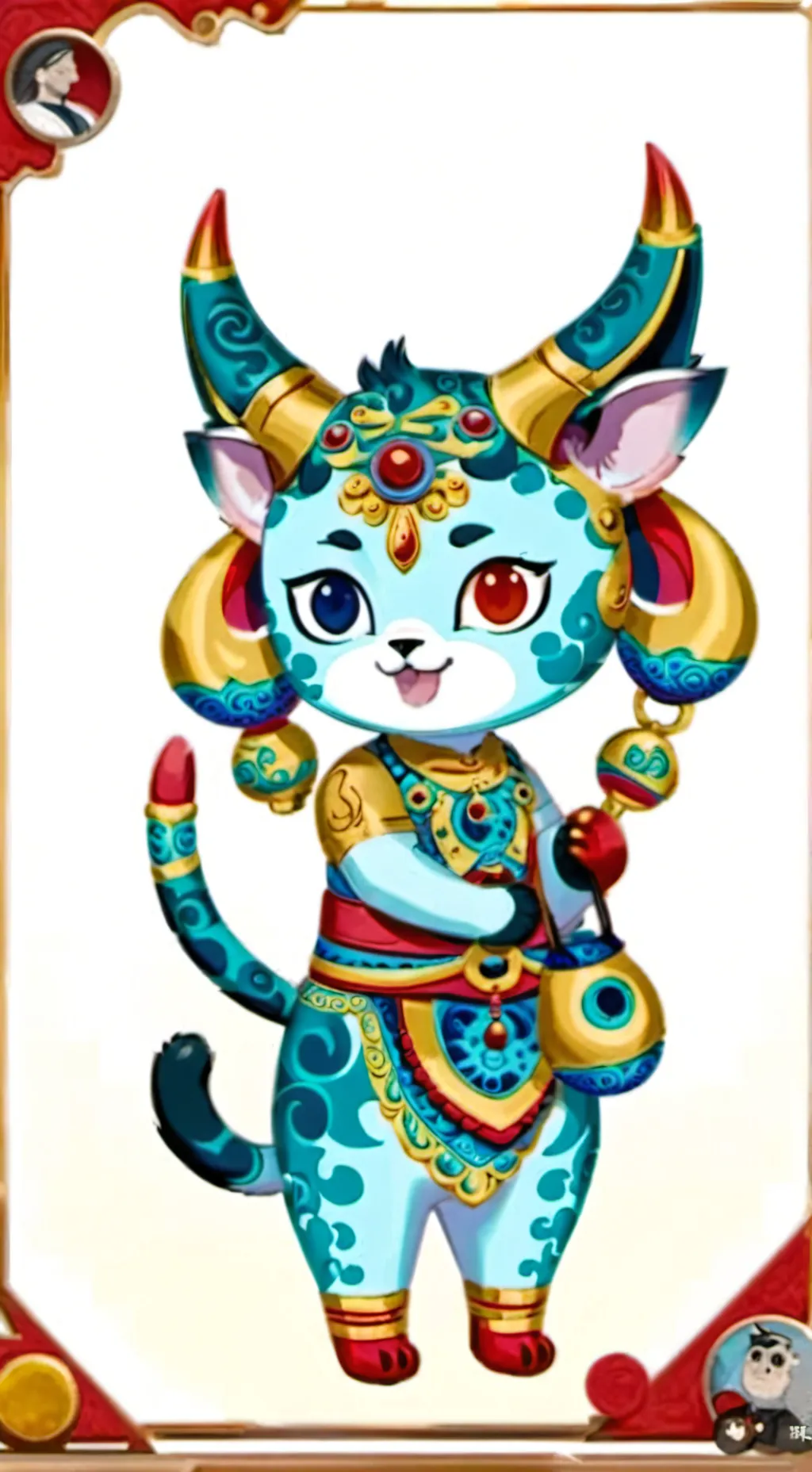 ai character: Komasan   background