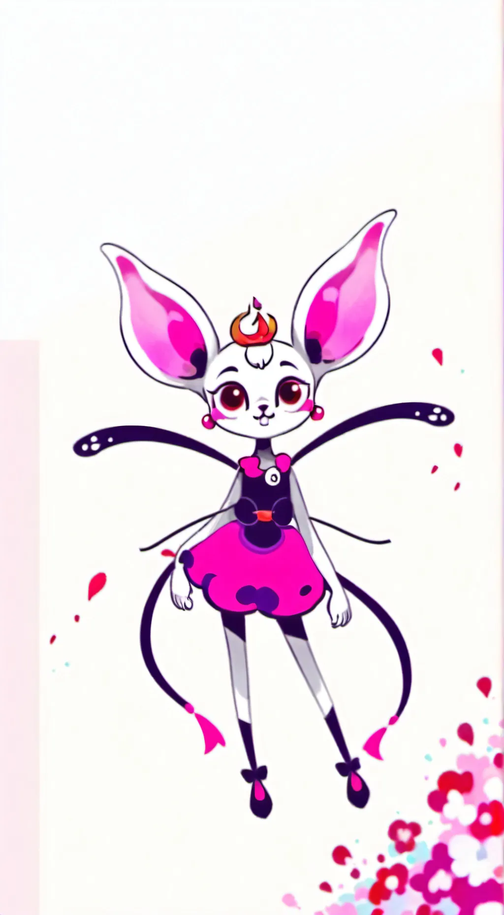 ai character: gif her a name background