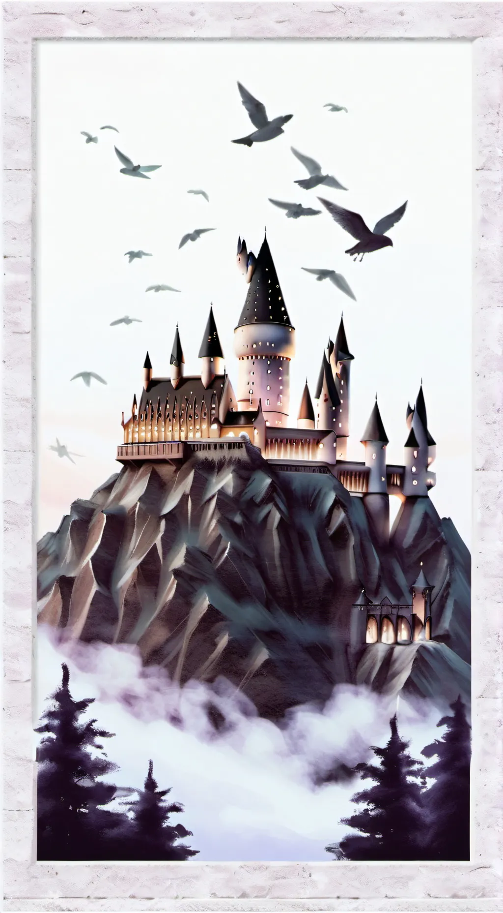 ai character: Hogwarts background