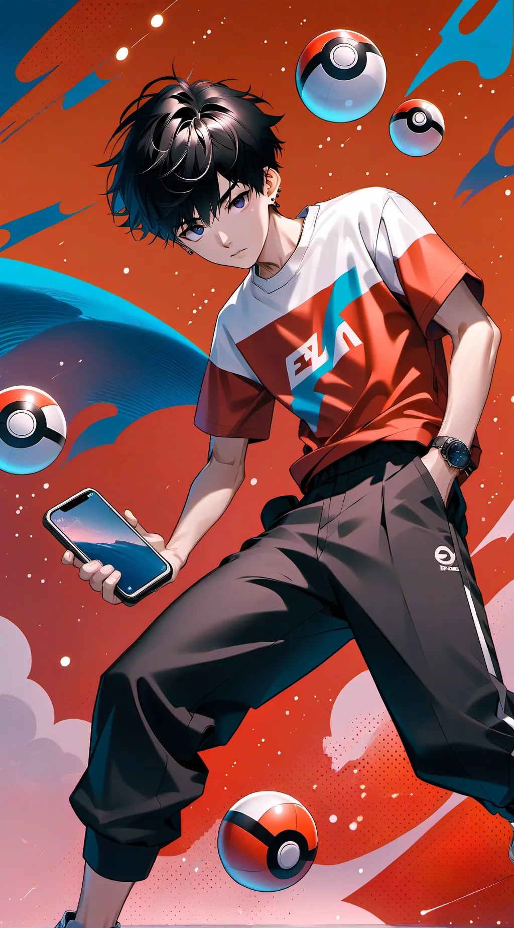 ai character: Ethan  background