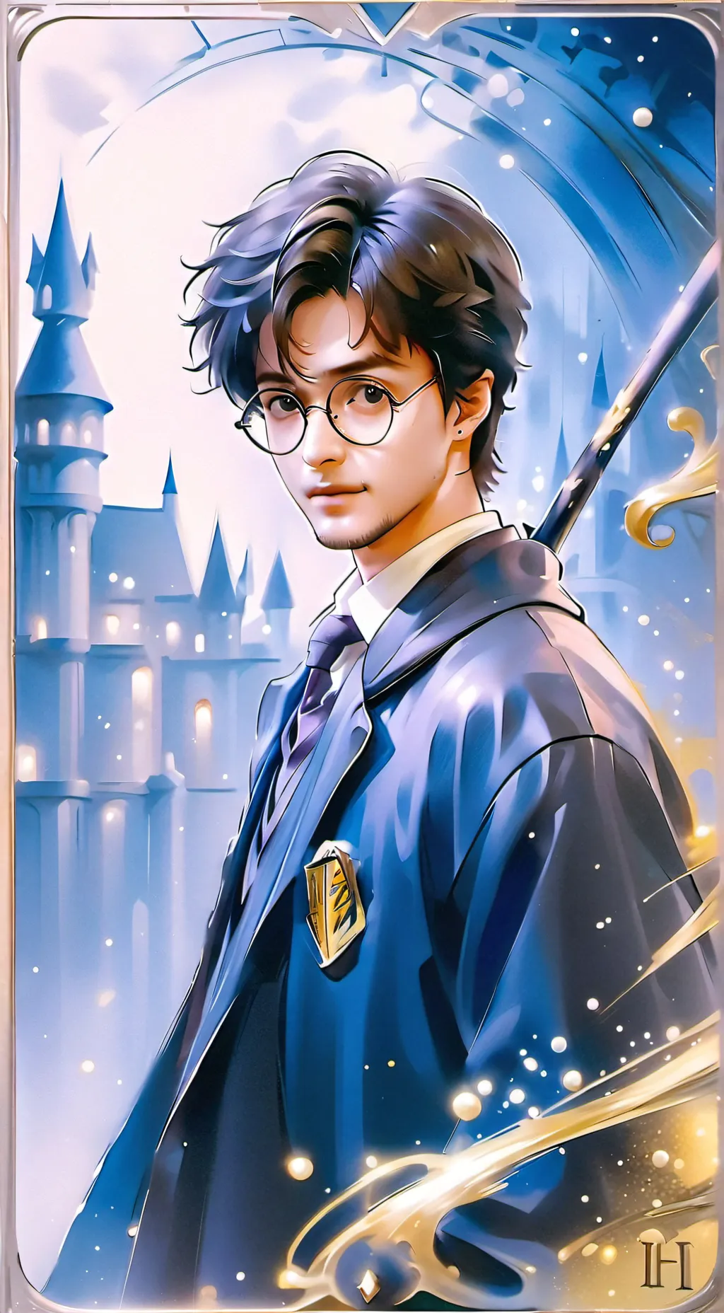 ai character: Harry Potter background