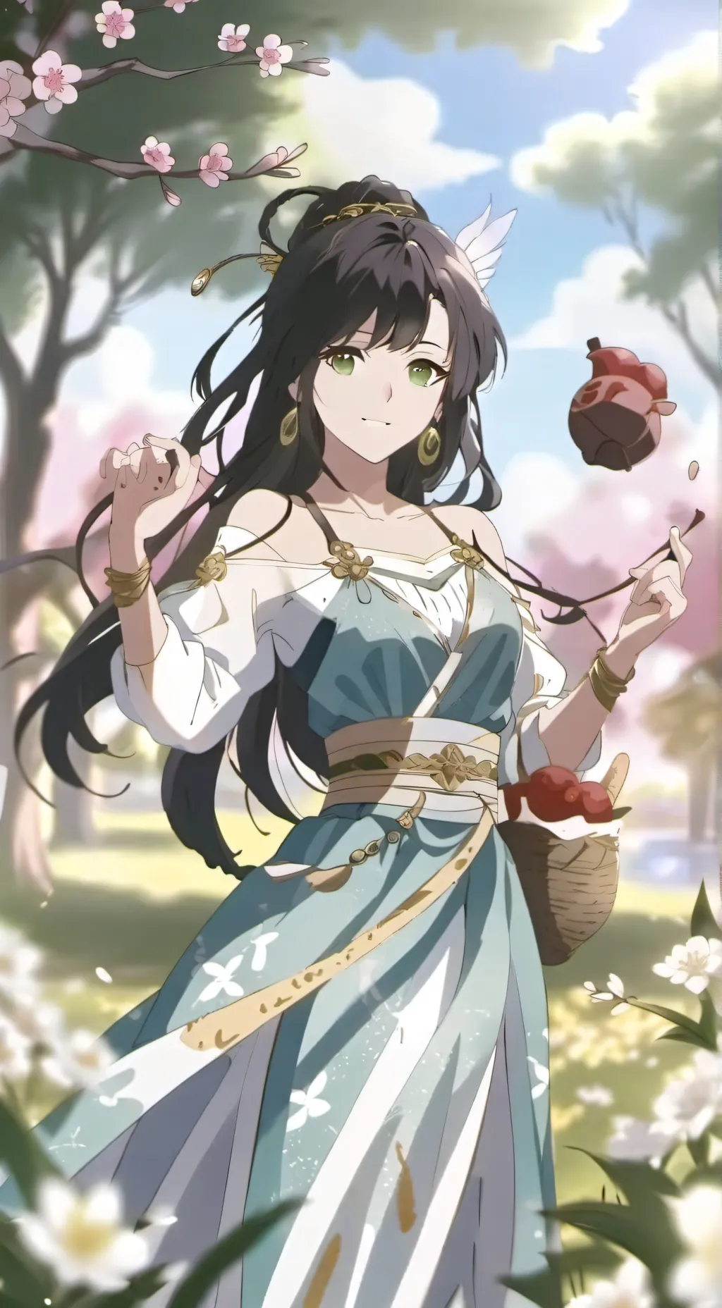 ai character: MHA Oboro background