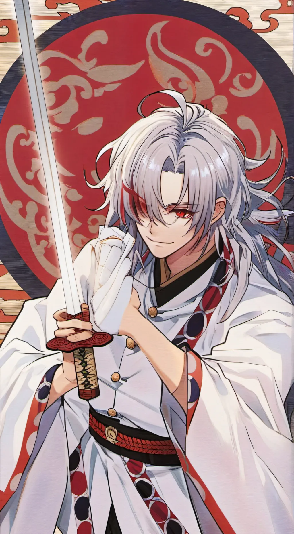 ai character: Uzui Tengen background
