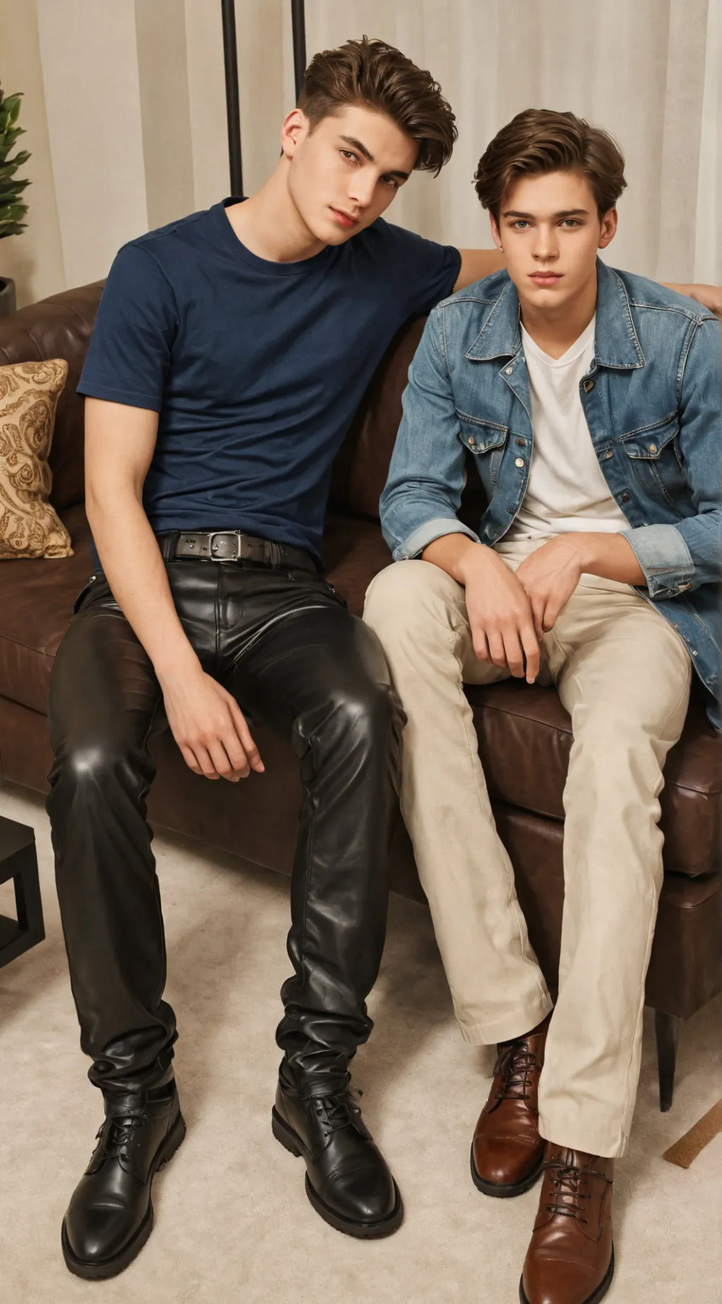 ai character: Dave et Jonas background