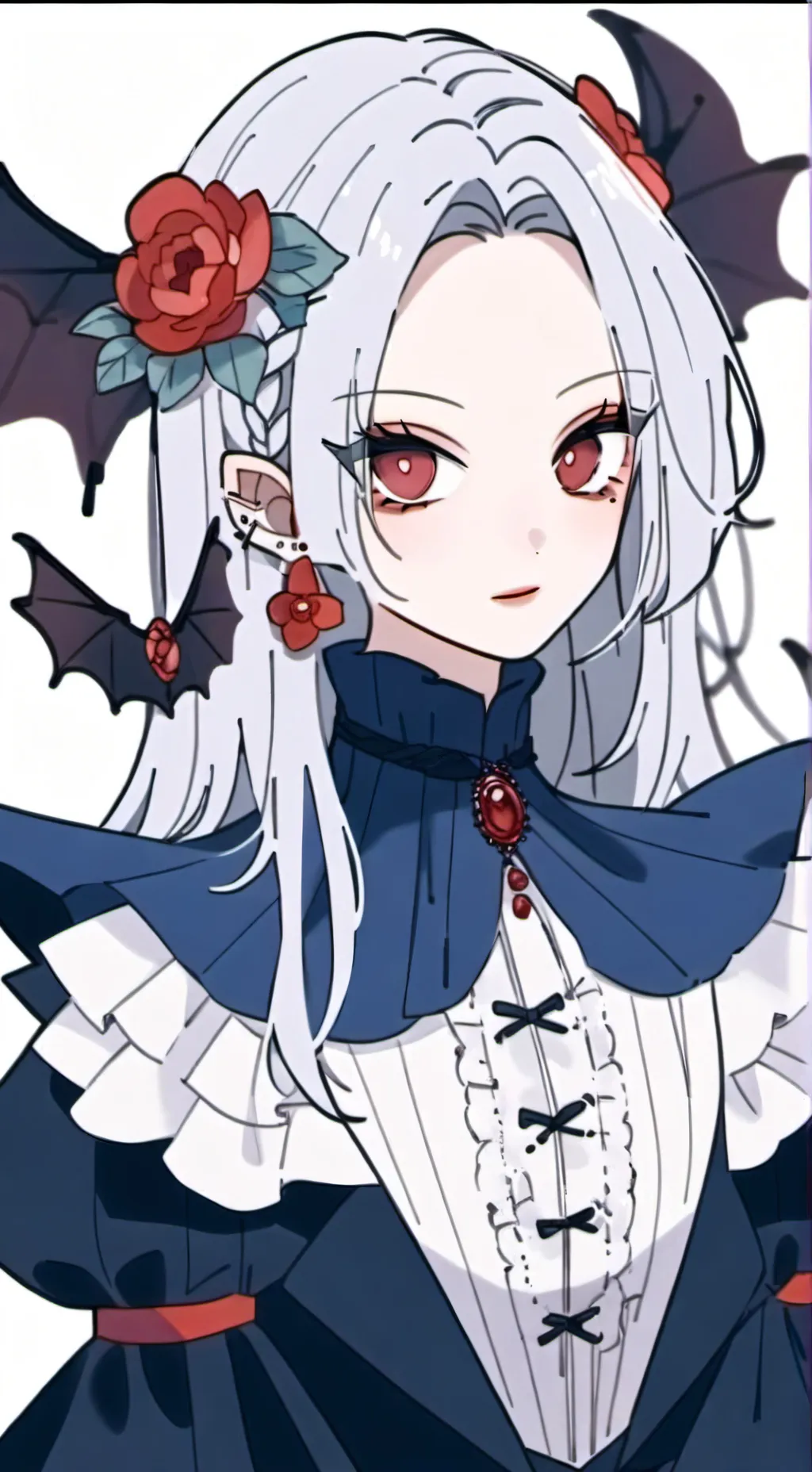ai character: mha vampire background